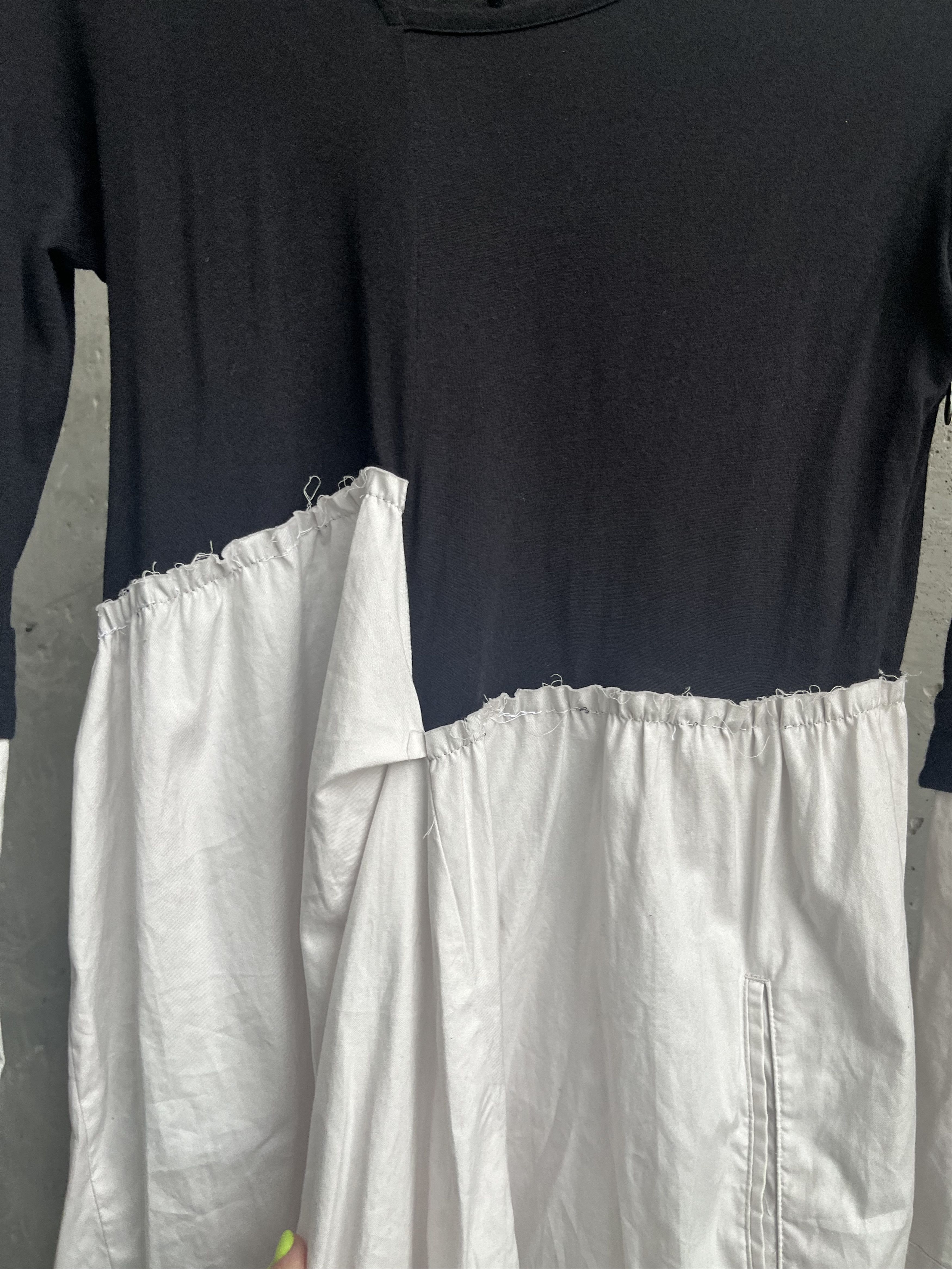 Yohji Yamamoto Y's by Yohji Yamamoto two tone dress Size S / US 4 / IT 40 - 3 Thumbnail