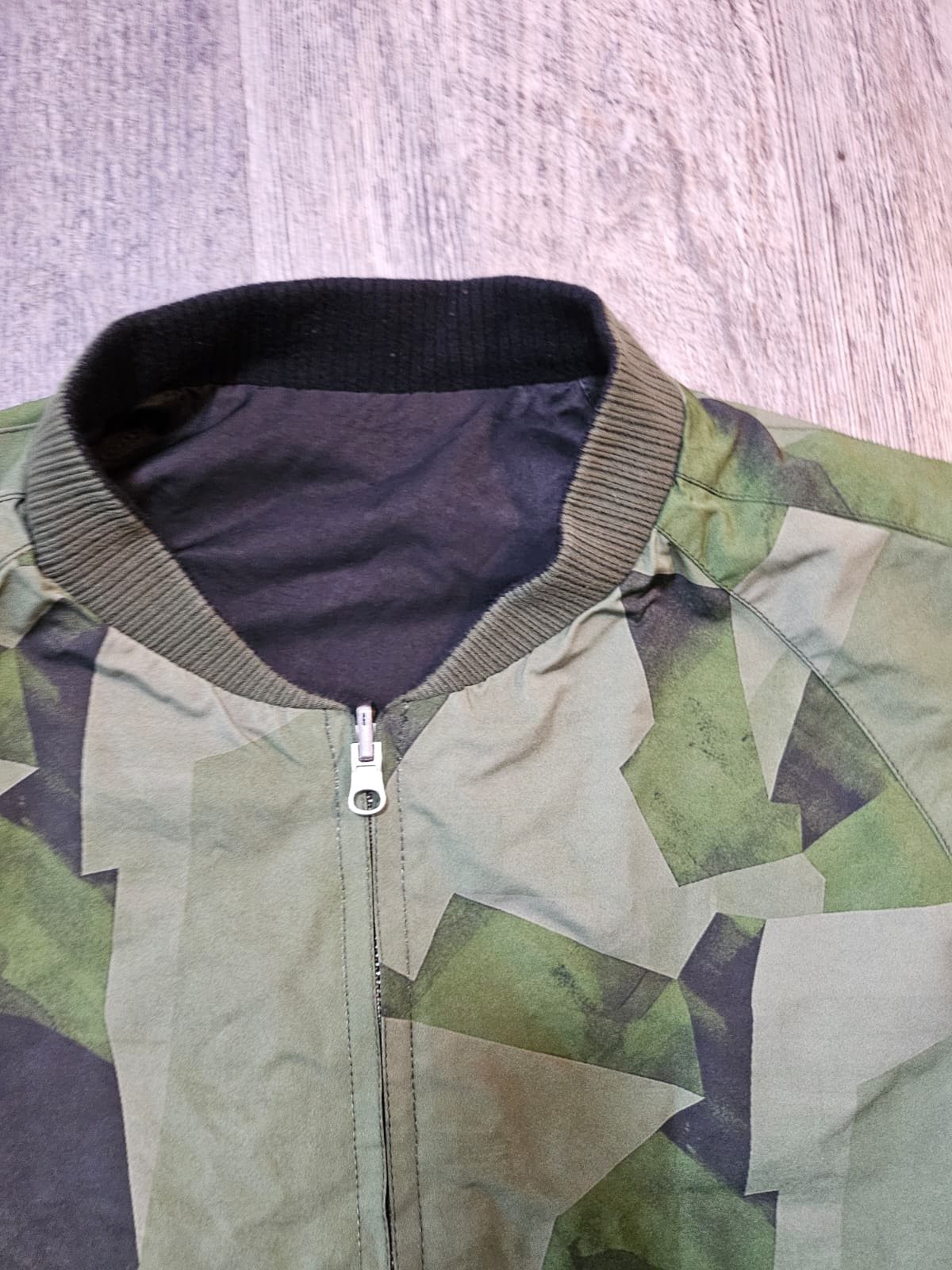 Nudie Jeans Waterproof Reversible Camo Bomber Size US M / EU 48-50 / 2 - 6 Thumbnail