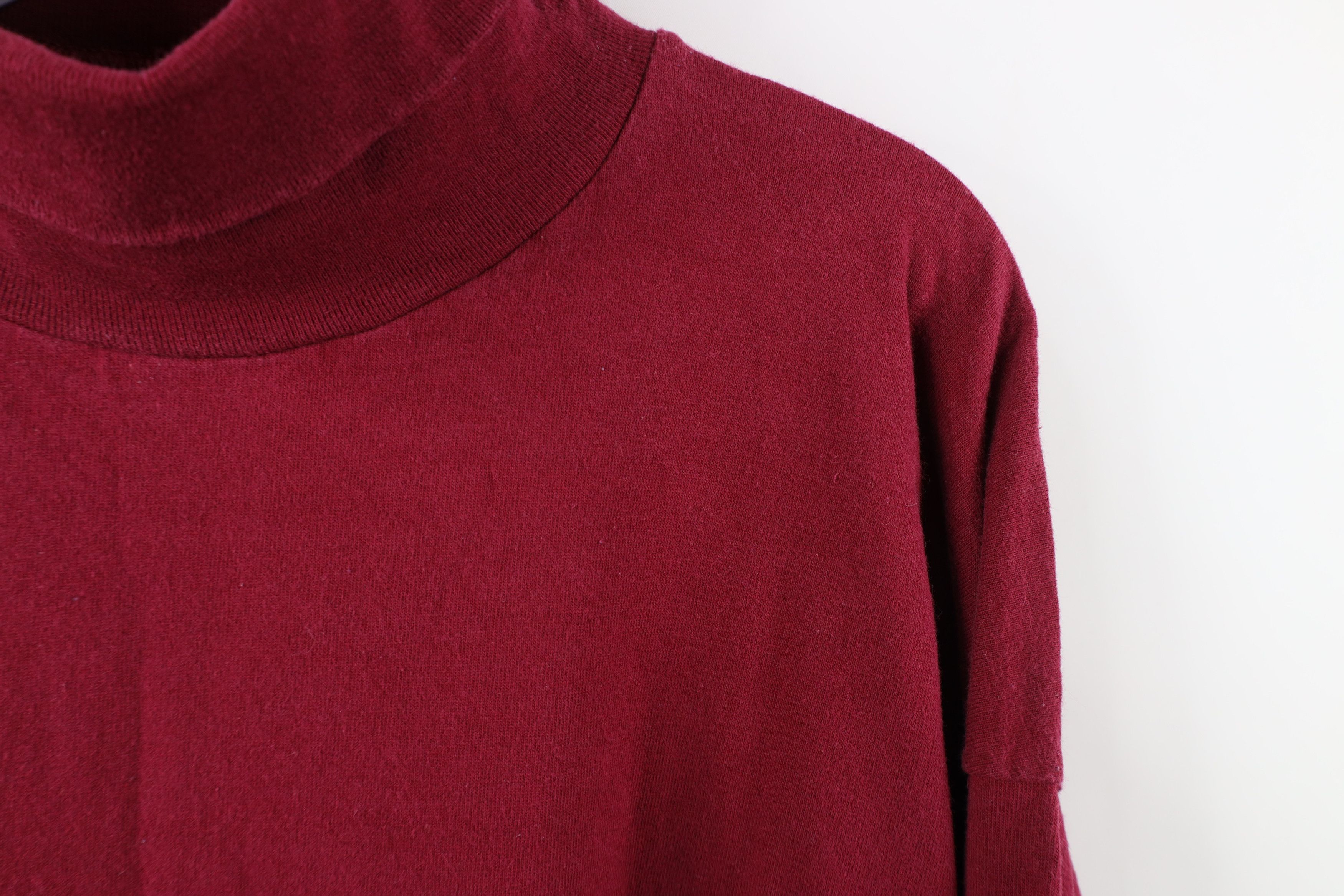 Vintage Vintage 90s Streetwear Cotton Long Sleeve Turtleneck T-Shirt Size US XL / EU 56 / 4 - 4 Thumbnail