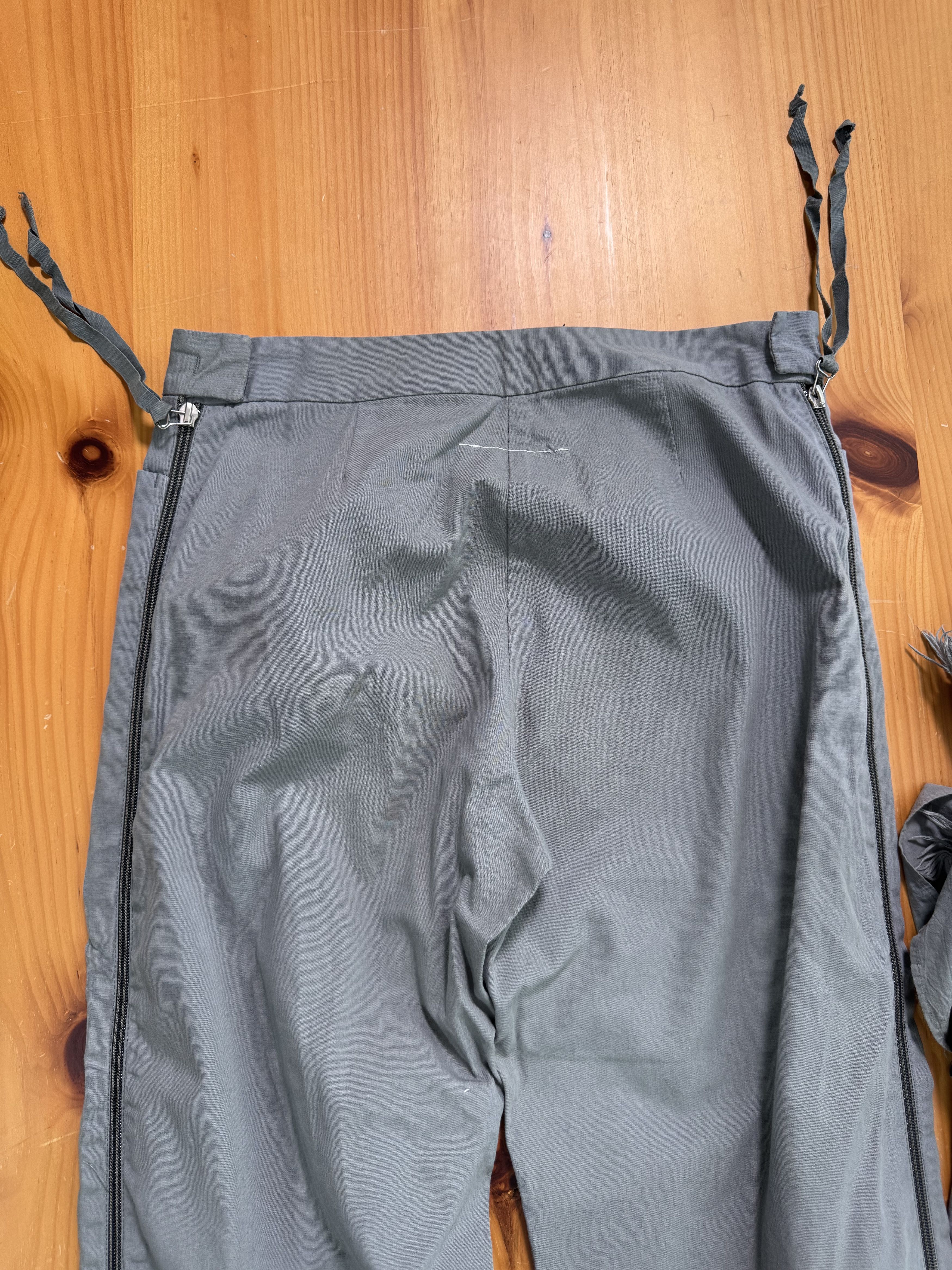 Maison Margiela Margiela Vintage Transformable Zipper Pants Army w/ Scarf Size US 30 / EU 46 - 7 Thumbnail