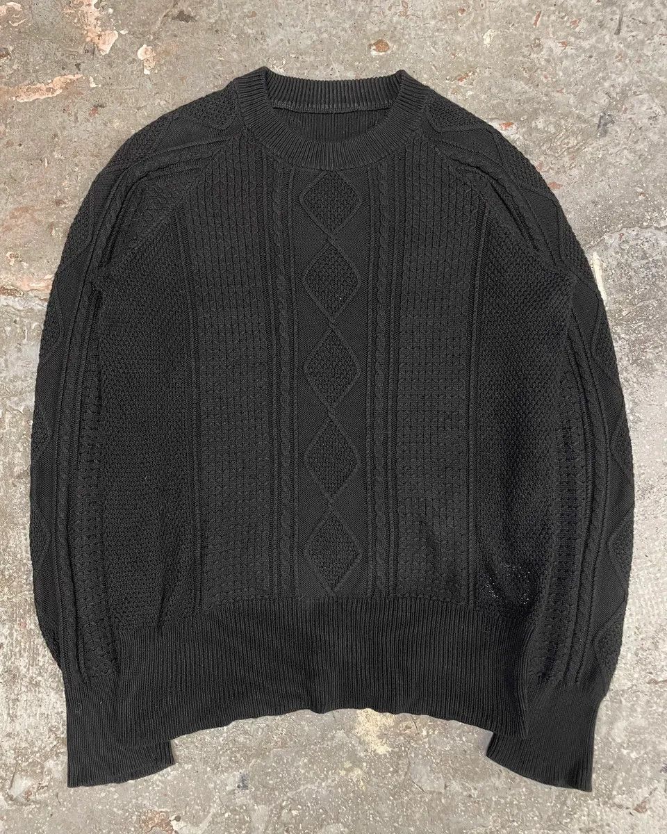 Acne Studios SS2012 Acne Studios Black Mozaic Sweater Size US M / EU 48-50 / 2 - 1 Thumbnail