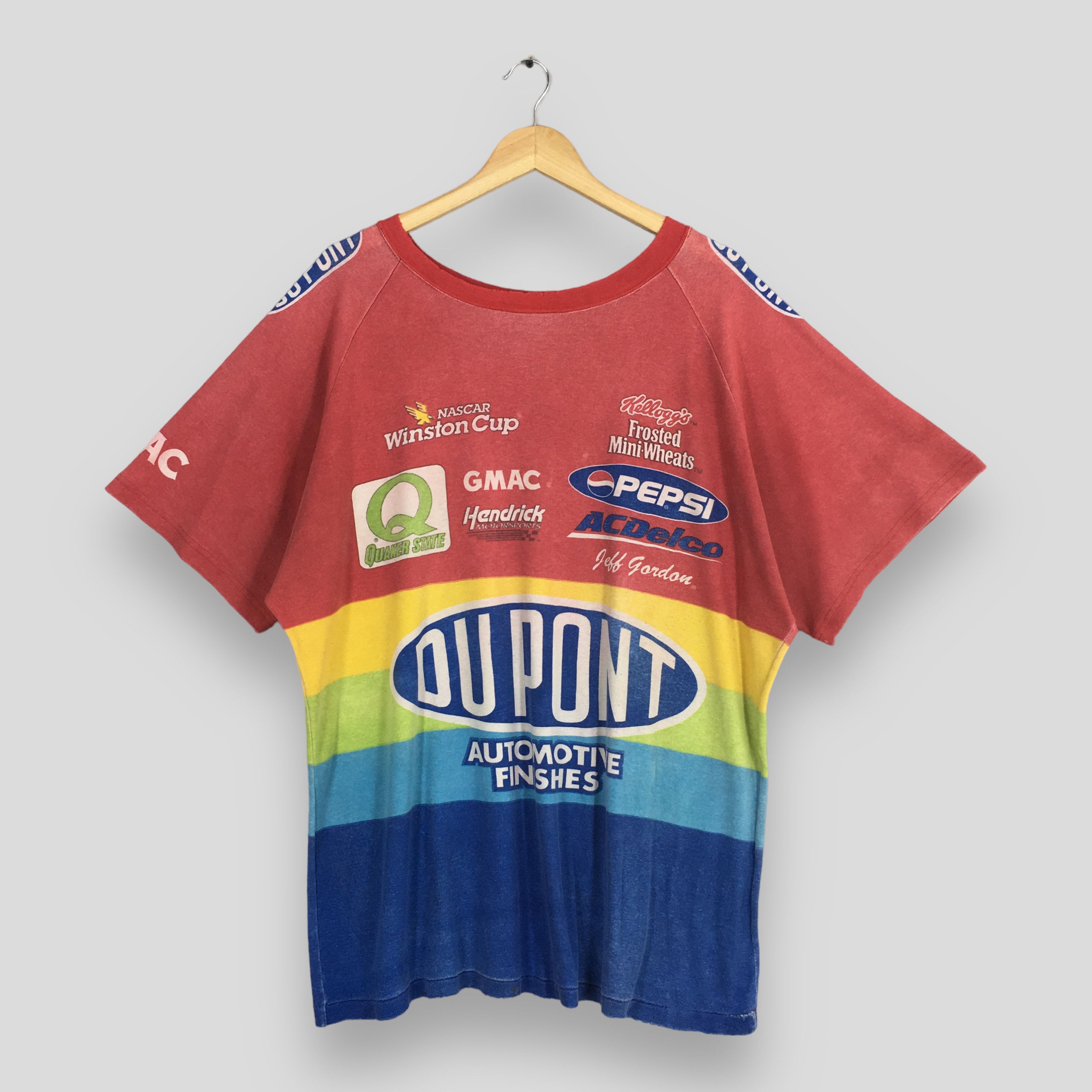 NASCAR 90s Hendrick Motorsports Racing Car Nascar T shirt XLarge Size US XL / EU 56 / 4 - 1 Thumbnail