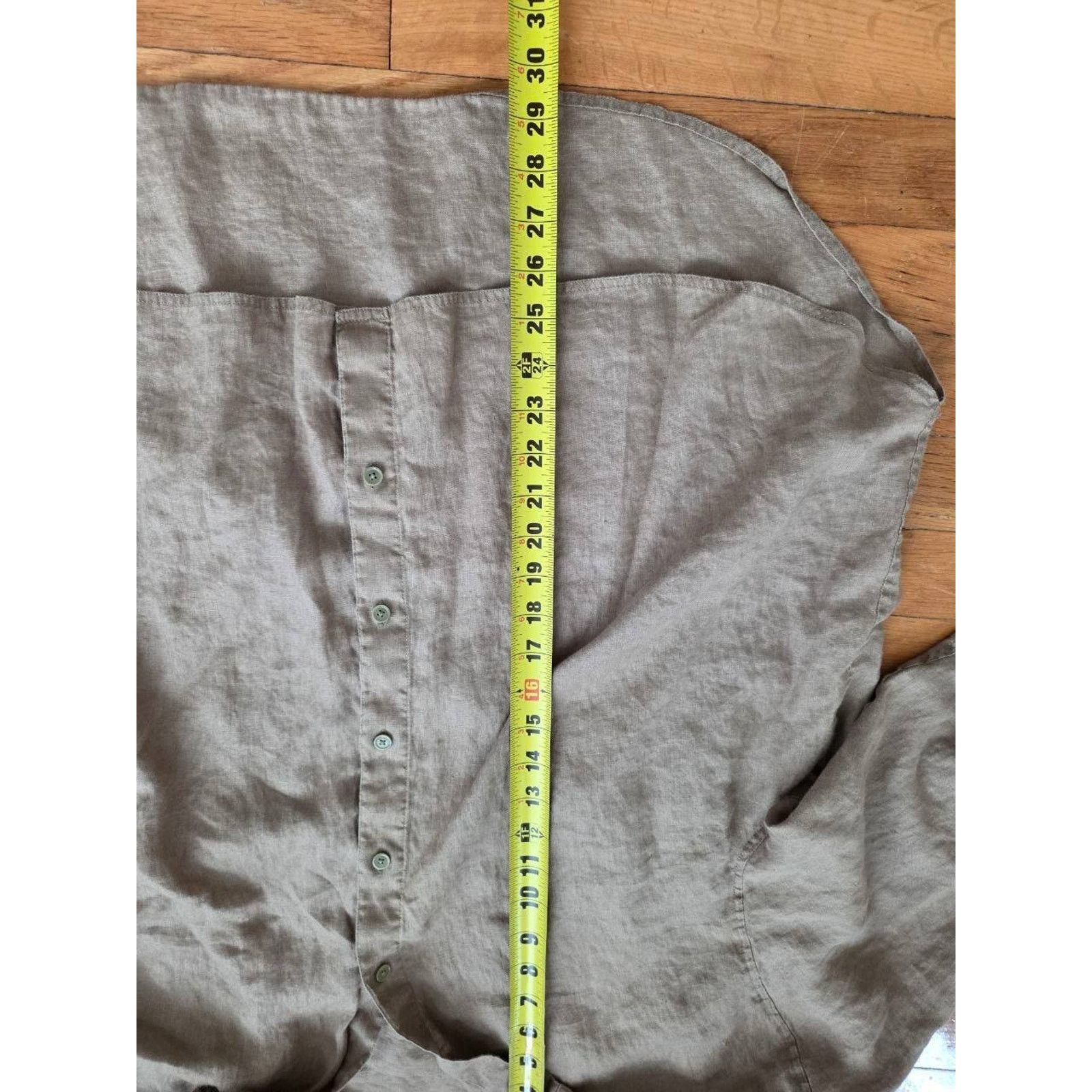 Aritzia Aritzia Babaton men linen Button-Up brown Shirt M A001530 Size US M / EU 48-50 / 2 - 2 Thumbnail