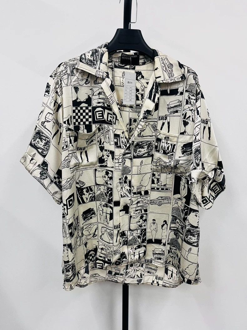 Enfants Riches Deprimes Enfants Riches Déprimés Mickey Print Shirt-2506 Size US XL / EU 56 / 4 - 1 Thumbnail