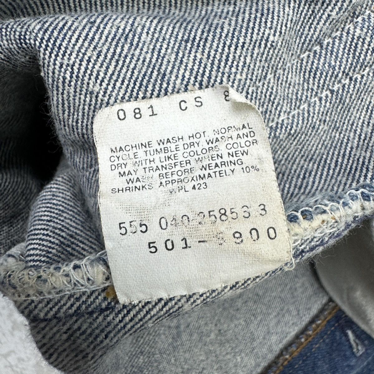 Levi's × Vintage 90s Vintage Levis 501xx Bombastic Made in USA Size US 28 / EU 44 - 14 Thumbnail