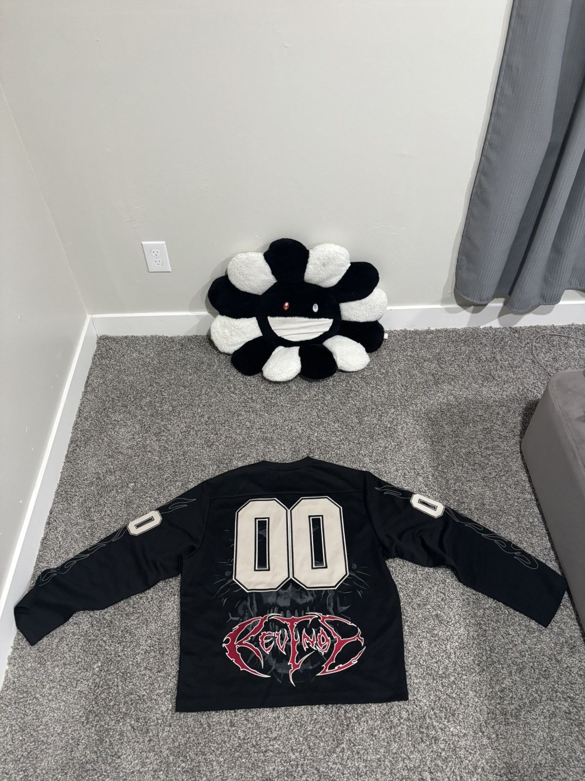 Revenge Revenge Flame skull hockey jersey Size US M / EU 48-50 / 2 - 3 Thumbnail