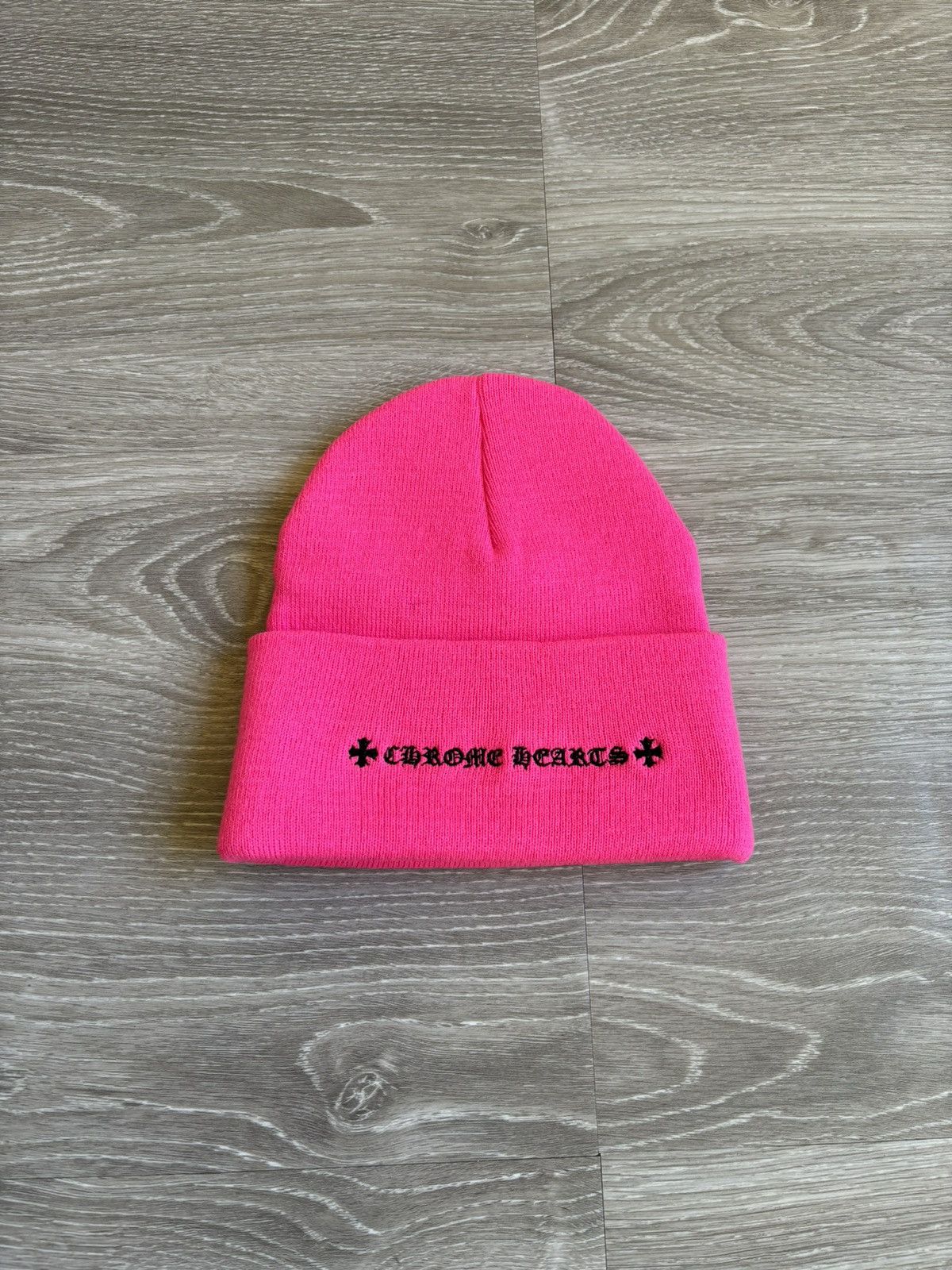 Chrome Hearts Chrome Hearts Pink Watch Cap Beanie Size ONE SIZE - 2 Thumbnail