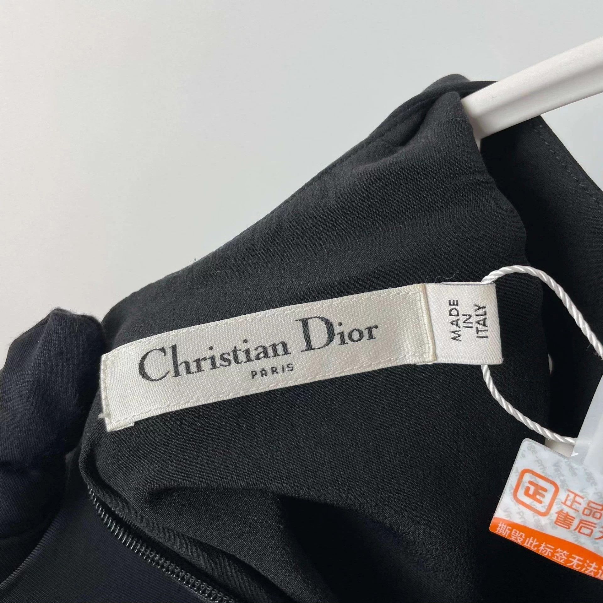 Dior Dior Black Dress 38 Size S / US 4 / IT 40 - 3 Thumbnail