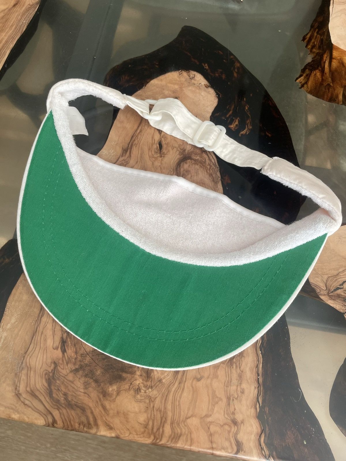 Vintage 1980s Los Angeles Garlic Festival Adjustable Visor Cap Retro Size ONE SIZE - 6 Thumbnail