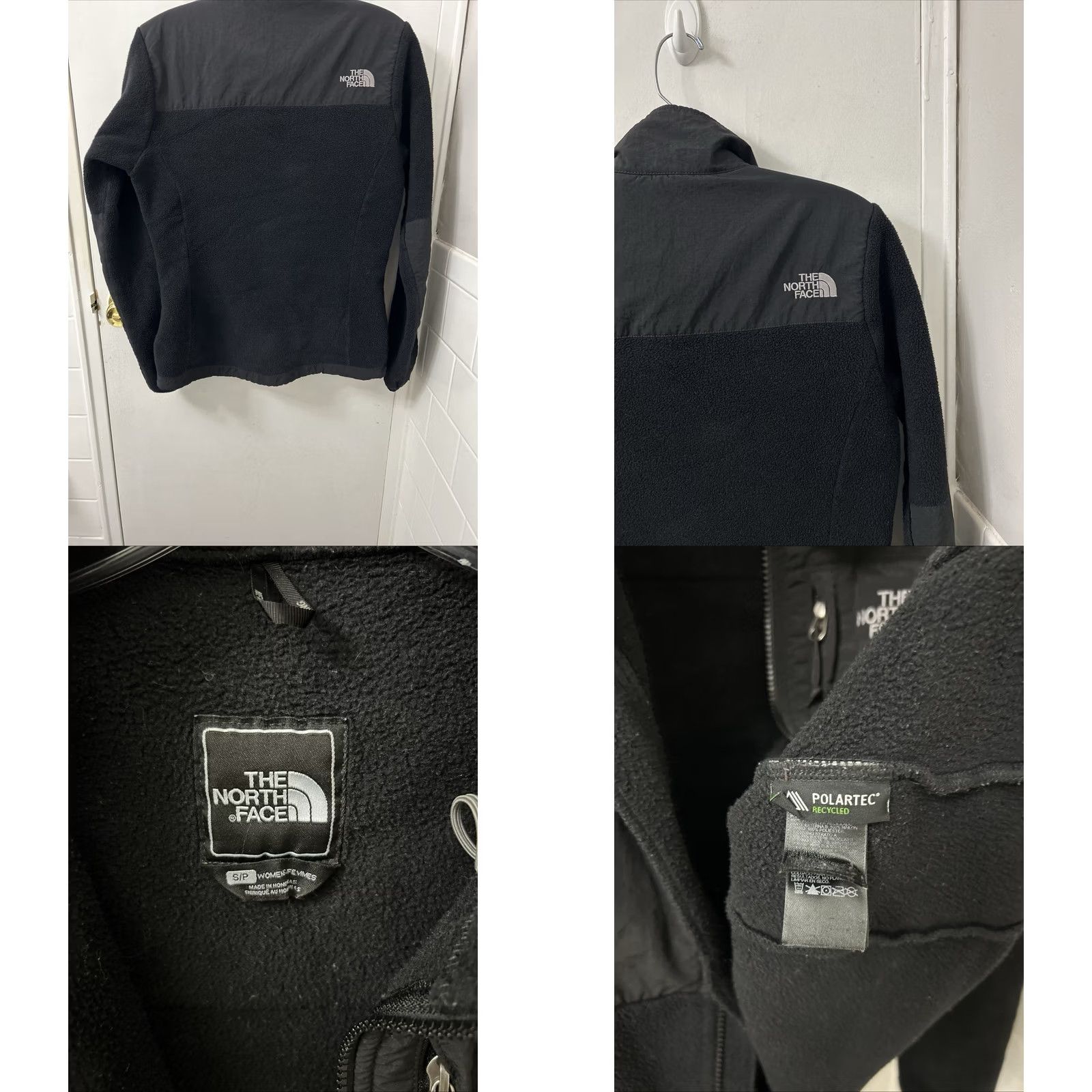 The North Face The North Face Jacket Womens Small Black Full Zip Polartec Fleece Coat Size S / US 4 / IT 40 - 8 Thumbnail