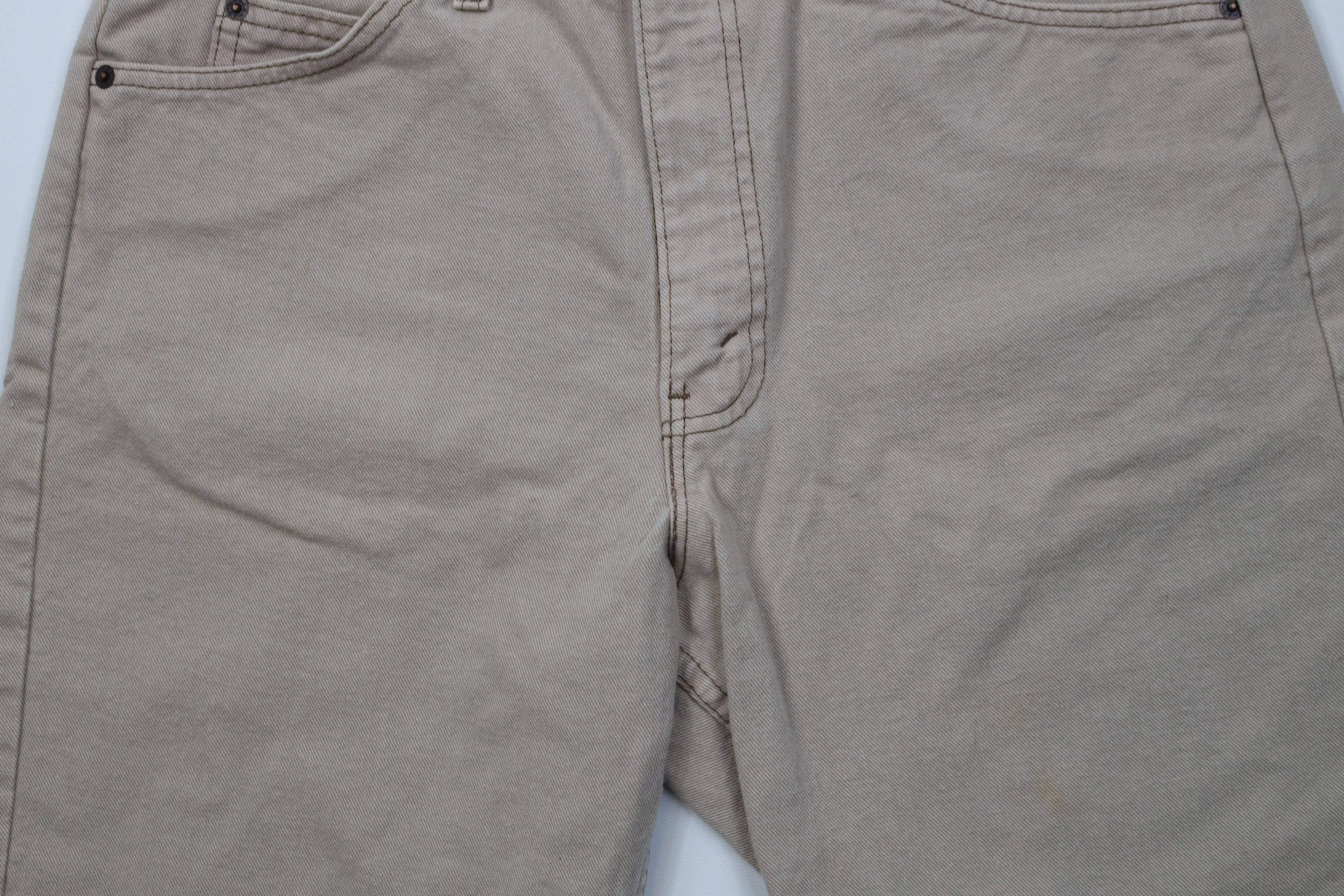 Levi's Vintage 90s Levis 550 Orange Tab Fit Denim Jean Shorts USA Size US 34 / EU 50 - 3 Thumbnail