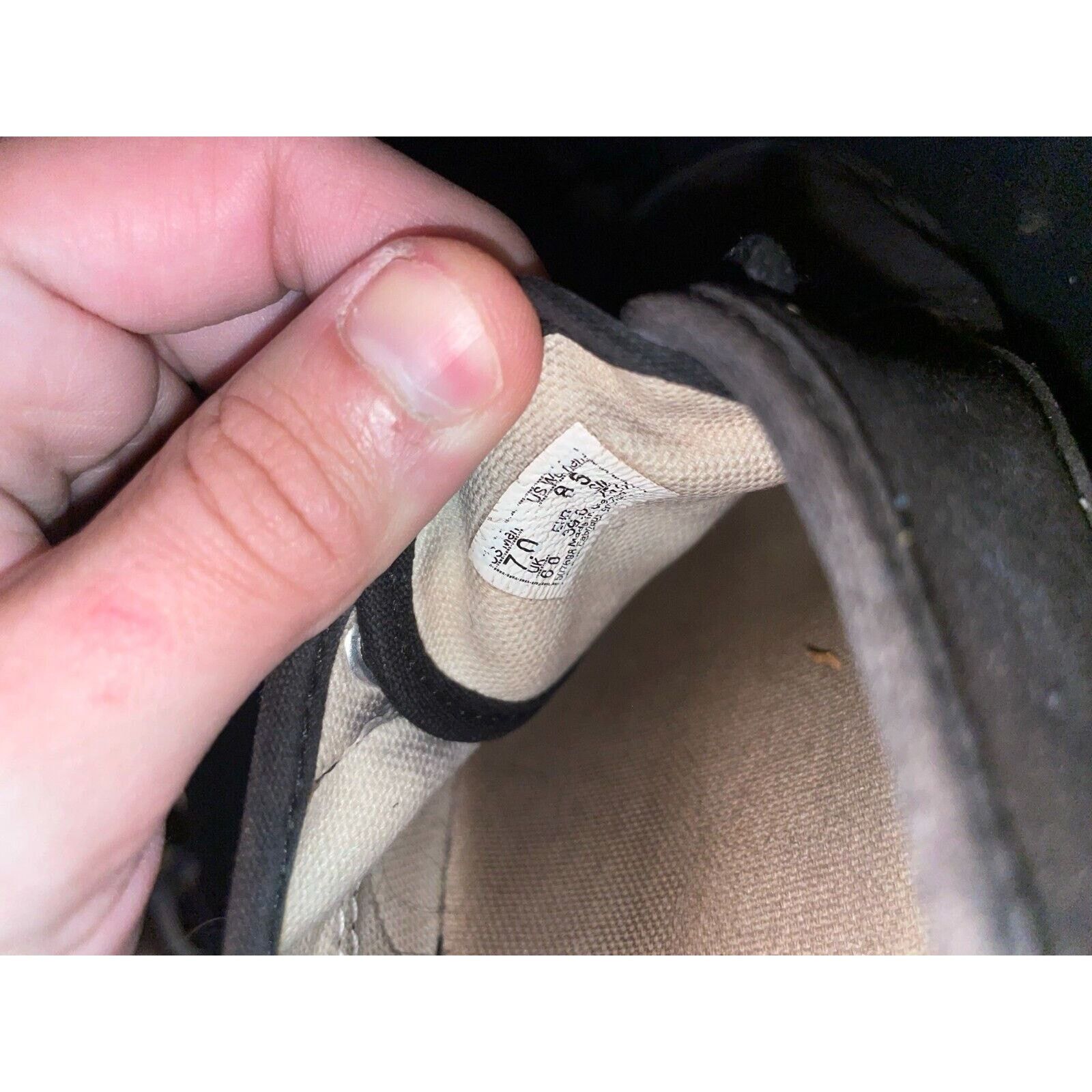 Vans Womens Vans Black Slip on Sneakers Shoes Van Women Size 8.5 Size US 8.5 / IT 38.5 - 9 Thumbnail