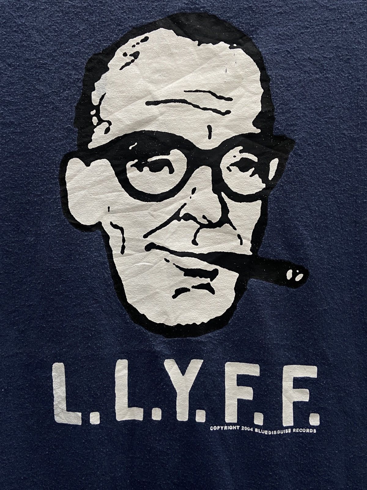 Band Tees × Vintage Y2K 00s L.L.Y.F.F Bluedisguise Records Band T-Shirt Size US L / EU 52-54 / 3 - 4 Thumbnail
