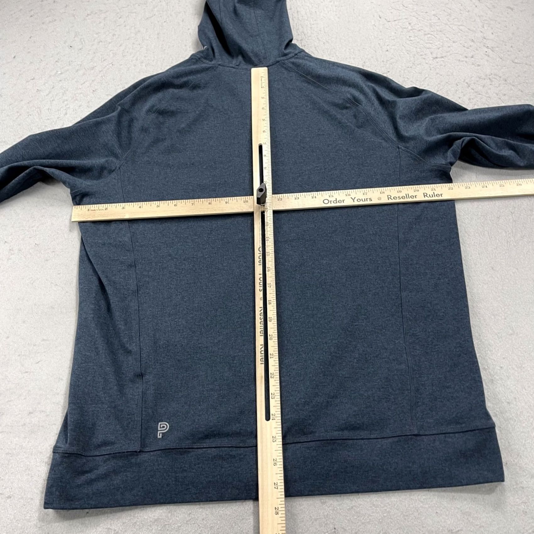 Vintage Public Rec Hoodie Mens Large Blue Politan Sweatshirt Gym Workout Yoga Training Size US L / EU 52-54 / 3 - 7 Thumbnail