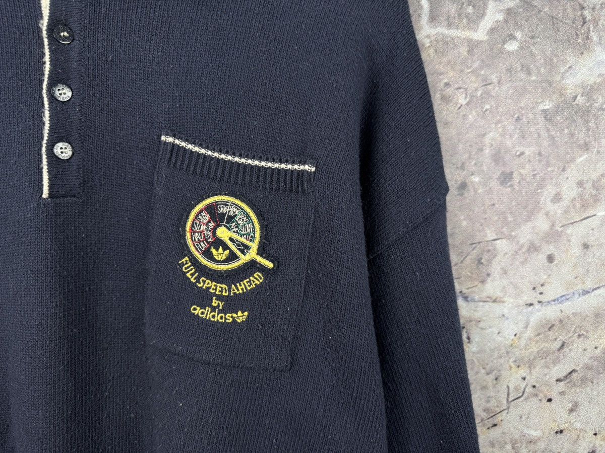 Vintage Men’s Adidas Full Speed Ahead Sweater Vintage Size 44 (L-XL) Size US L / EU 52-54 / 3 - 5 Thumbnail