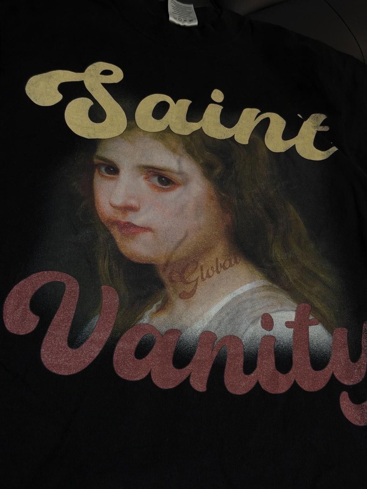 Saint Vanity Size M - Saint Vanity T-shirt 2025 Black/Red Authentic (NEW) Size US M / EU 48-50 / 2 - 5 Thumbnail