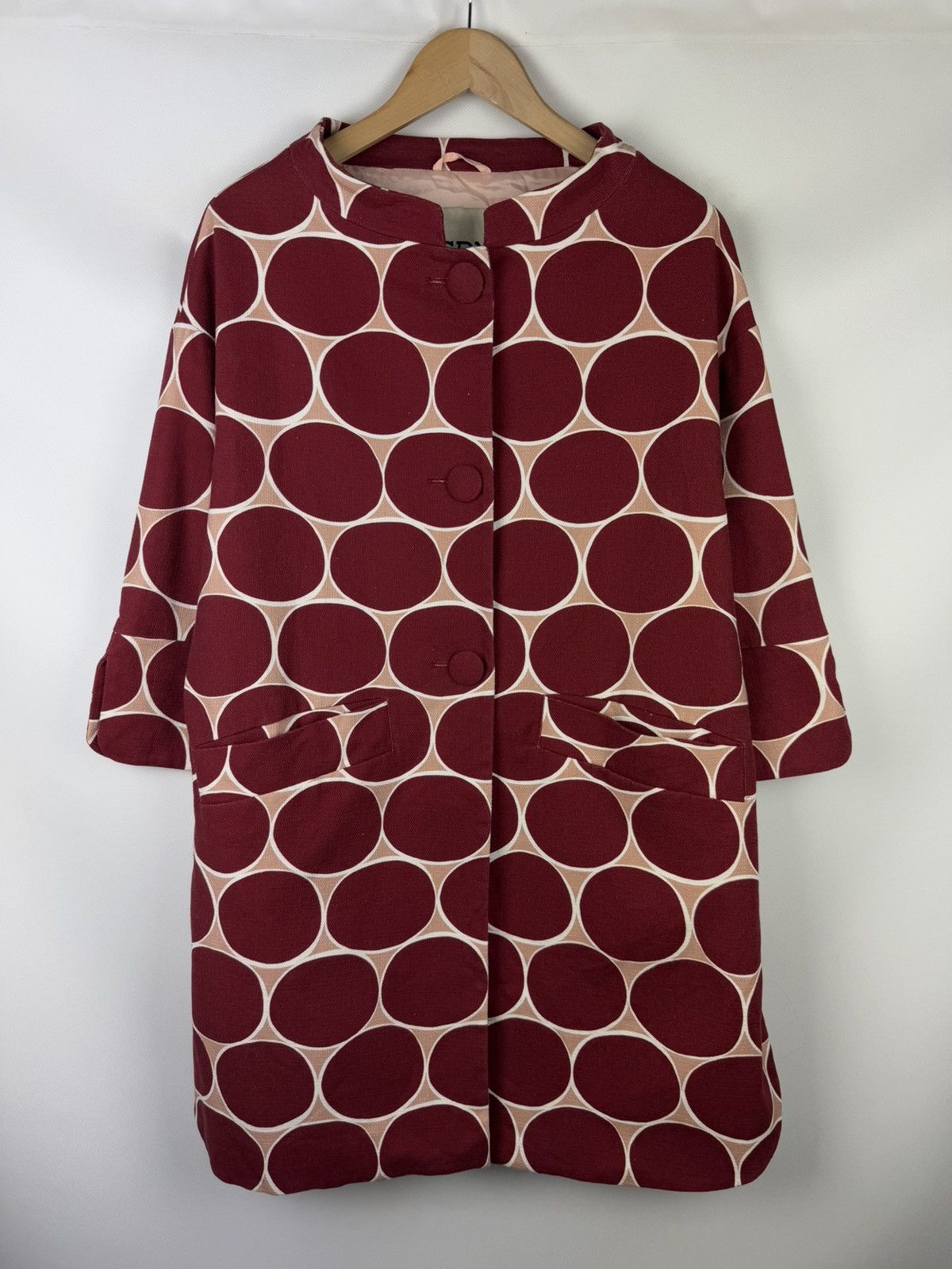 Herno Herno Ladies Polka Dot Trench Coat Jacket Size 44 Size M / US 6-8 / IT 42-44 - 1 Thumbnail