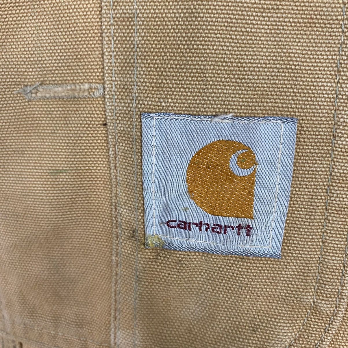 Carhartt 🔥VINTAGE COVERALL CARHARTT WORKER DUCK CANVAS DETROIT Size US 36 / EU 52 - 22 Thumbnail