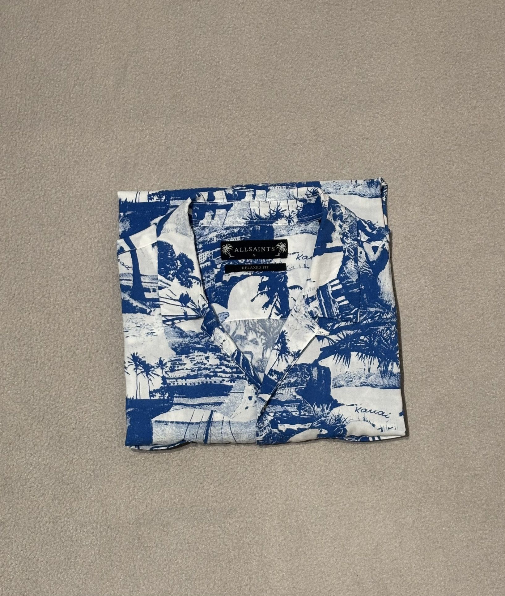 Allsaints Allsaints Hawaiian shirt size. S fit M/L Size US S / EU 44-46 / 1 - 12 Thumbnail