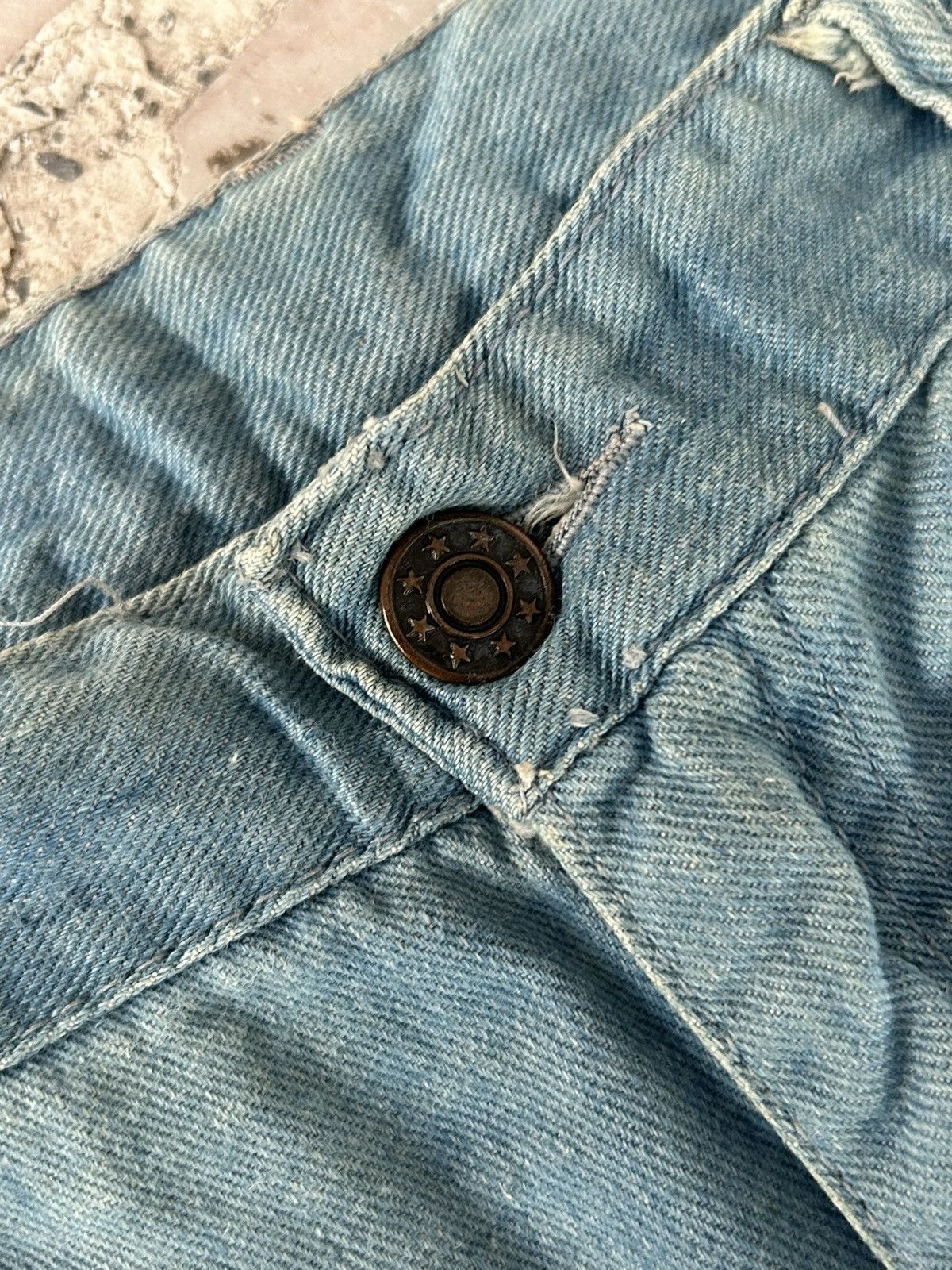 Yohji Yamamoto Japan 70’s Vintage Flare Denim Size US 27 - 5 Thumbnail