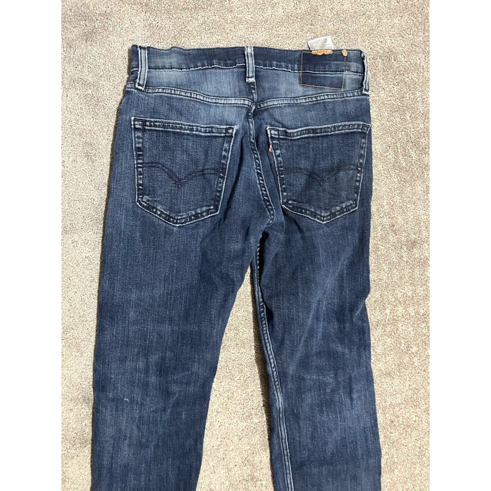 Levi's Levi's 511 Slim-Fit Jeans Mens 30x32 Blue Denim Stretch Straight Pockets 511 Model Regular Inseam 32 Jeans Size US 30 / EU 46 - 2 Thumbnail
