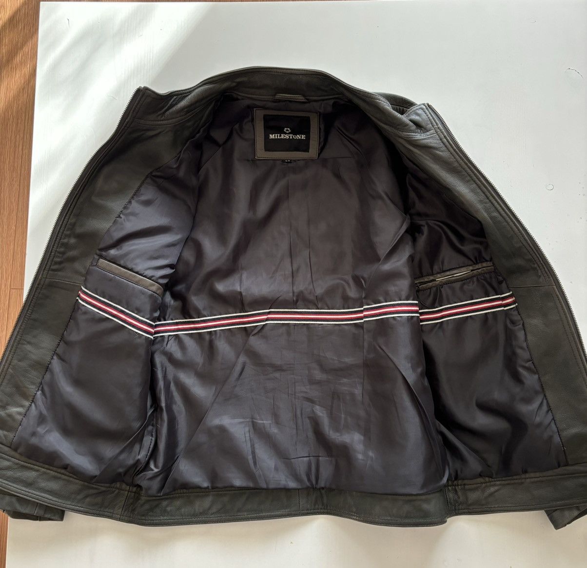Milestone Milestone - Cafe racer leather jacket Size US M / EU 48-50 / 2 - 2 Thumbnail