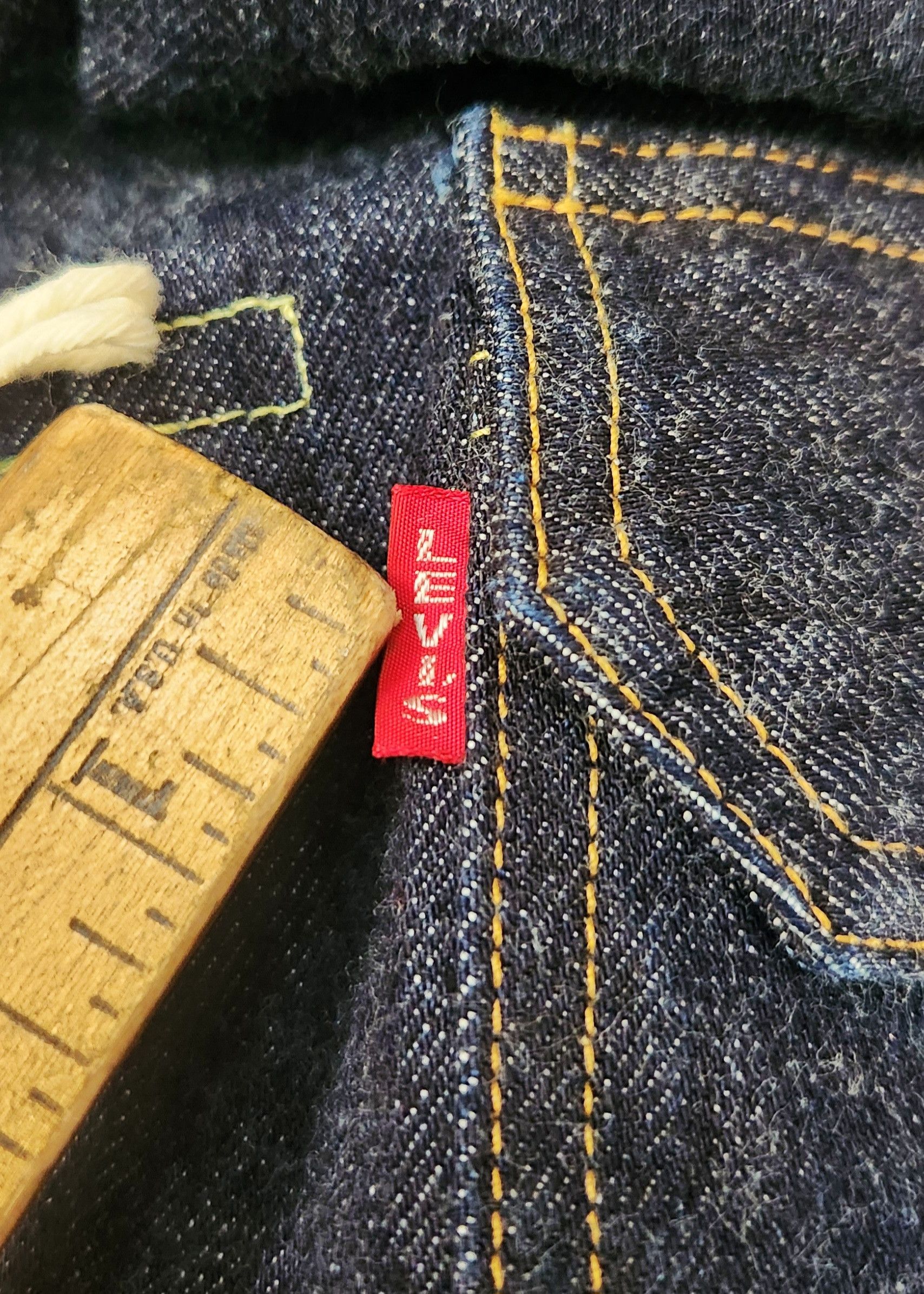 LVC × Levi's Levi's 507 XX LVC Type 2 II Raw Selvedge Denim Jacket NWT 42 Size US L / EU 52-54 / 3 - 14 Thumbnail