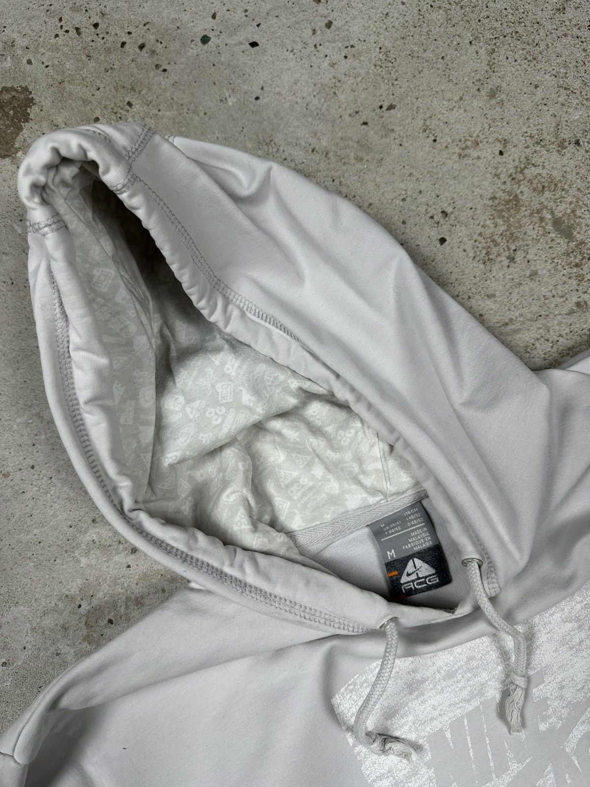 Nike × Nike ACG × Vintage Vintage Y2K Nike ACG Big Logo Hoodie Sweatshirt Swoosh Size US M / EU 48-50 / 2 - 9 Thumbnail
