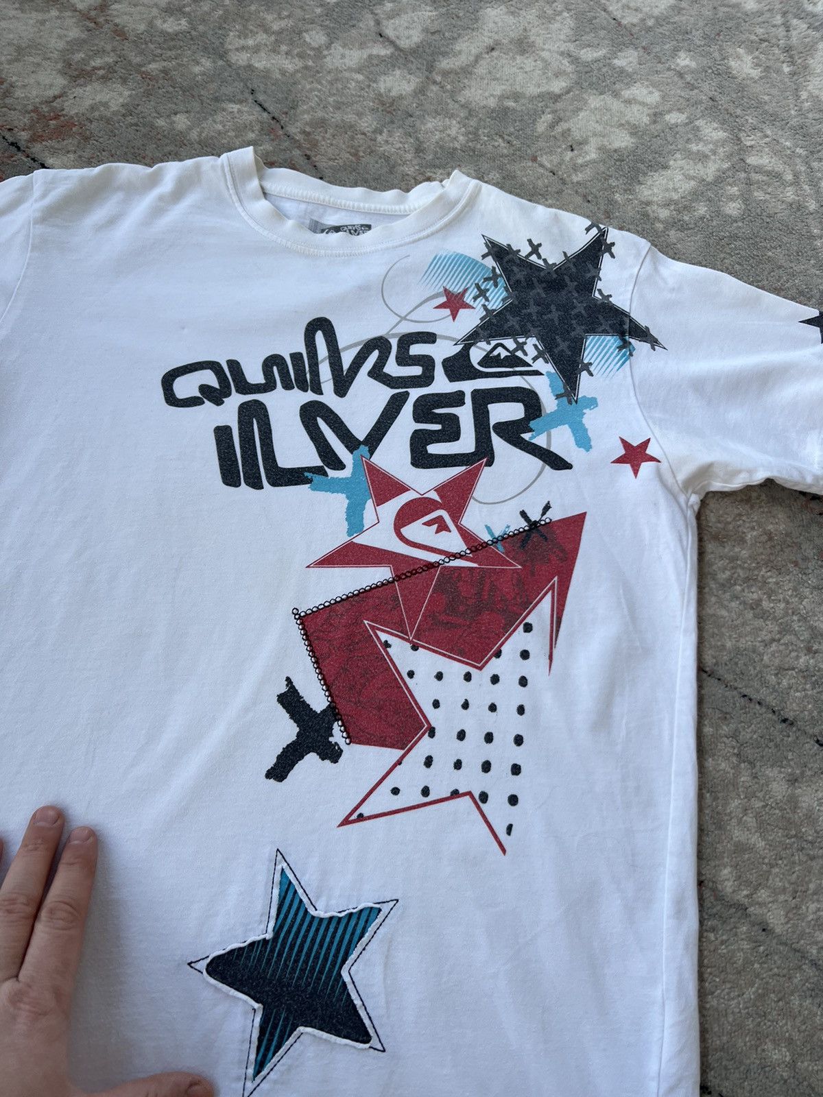 Quiksilver Vintage Quiksilver Tee Size US M / EU 48-50 / 2 - 2 Thumbnail