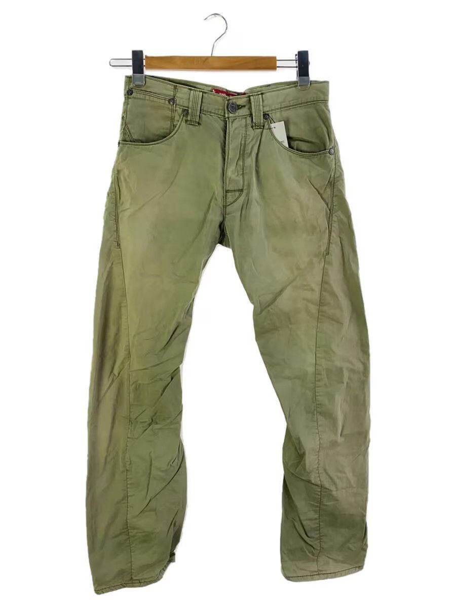 image of Comme Des Garcons x Junya Watanabe Spiral Seam Stitch Military Pants in Khaki Green, Men's (Size 28