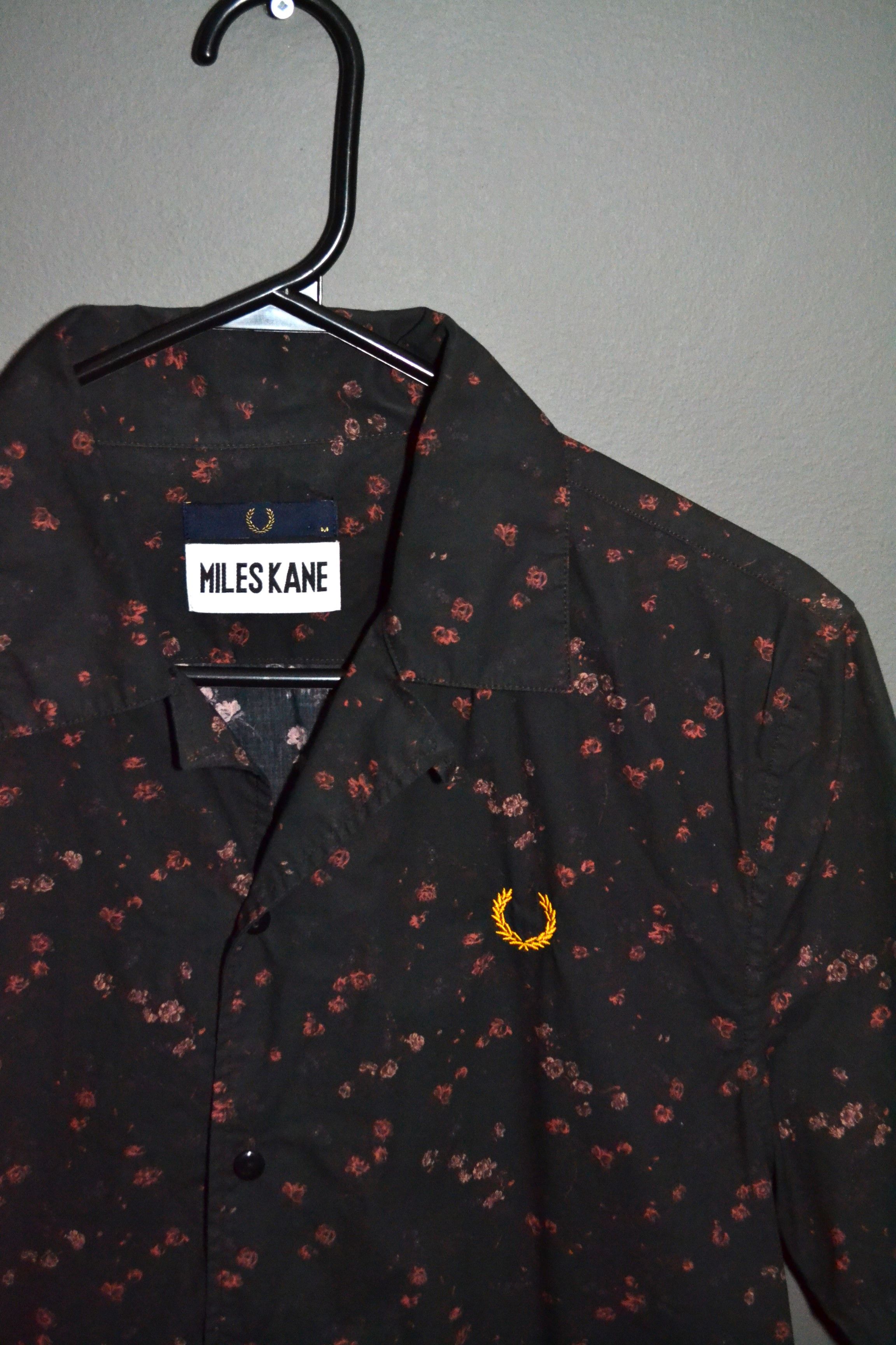 トップス FRED PERRY x MILES KANE LIBERTY PRINT Fred Perry Fred Perry x Miles Kane Liberty Print Bowling