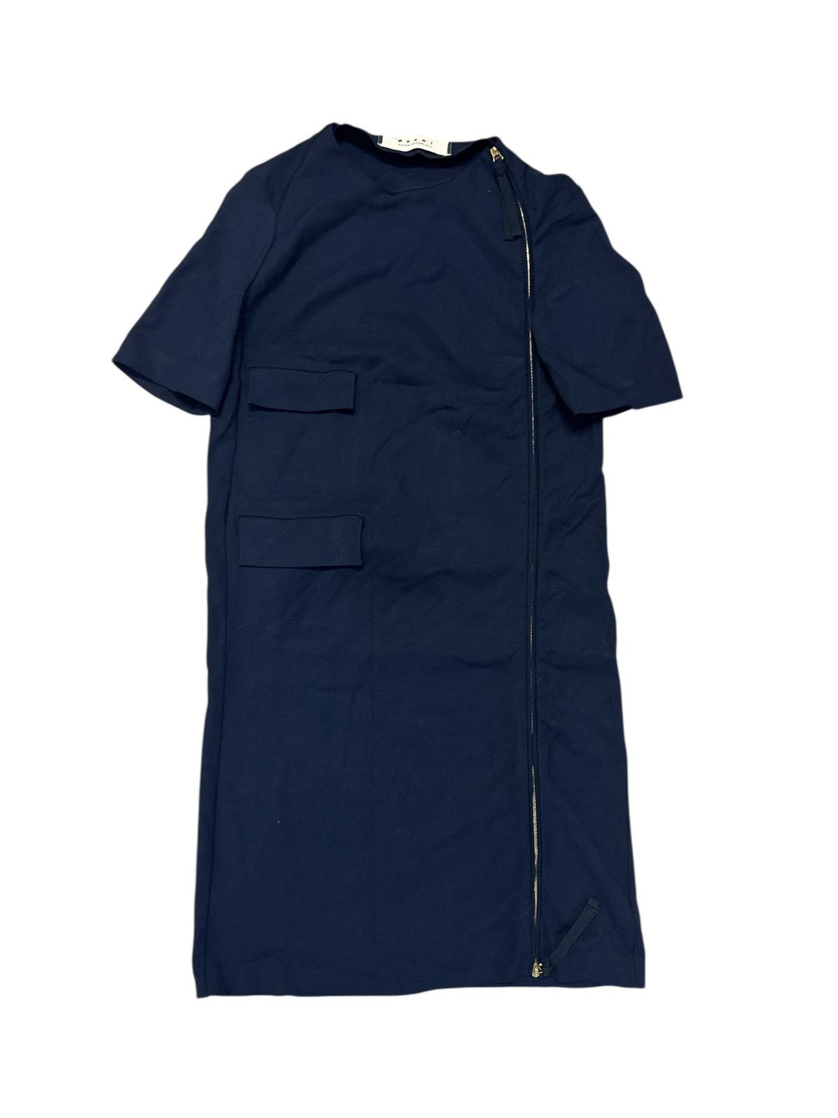 Marni MARNI ZIPPER SHORT SLEEVES DRESS Size S / US 4 / IT 40 - 1 Thumbnail
