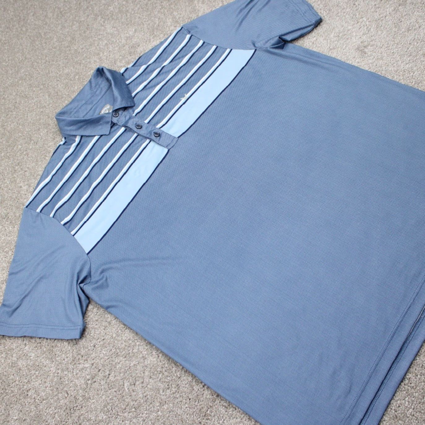 Callaway Callaway Polo Shirt Mens 2XL Blue Opti-Dri Golf Polyester S/S Pullover Stretch Polo Size US XXL / EU 58 / 5 - 6 Thumbnail
