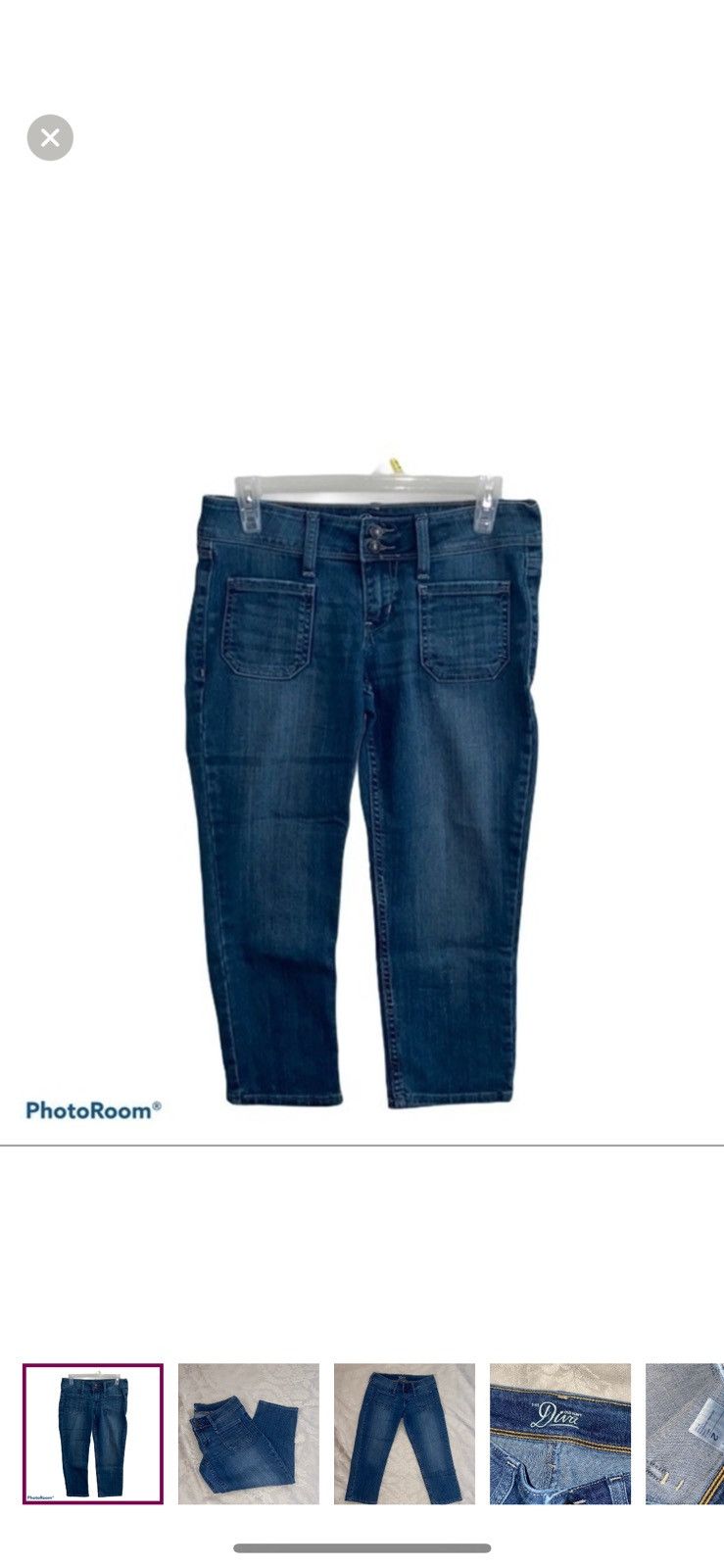 Old Navy Old navy diva denim capris size 2 Size 26" / US 2 / IT 38 - 1 Thumbnail