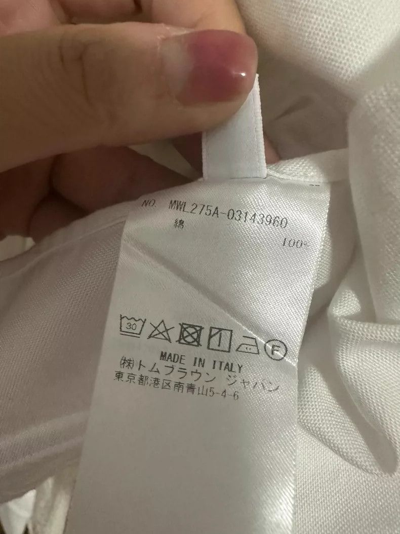 Thom Browne Thom Browne Loose shirt Size US XS / EU 42 / 0 - 7 Thumbnail