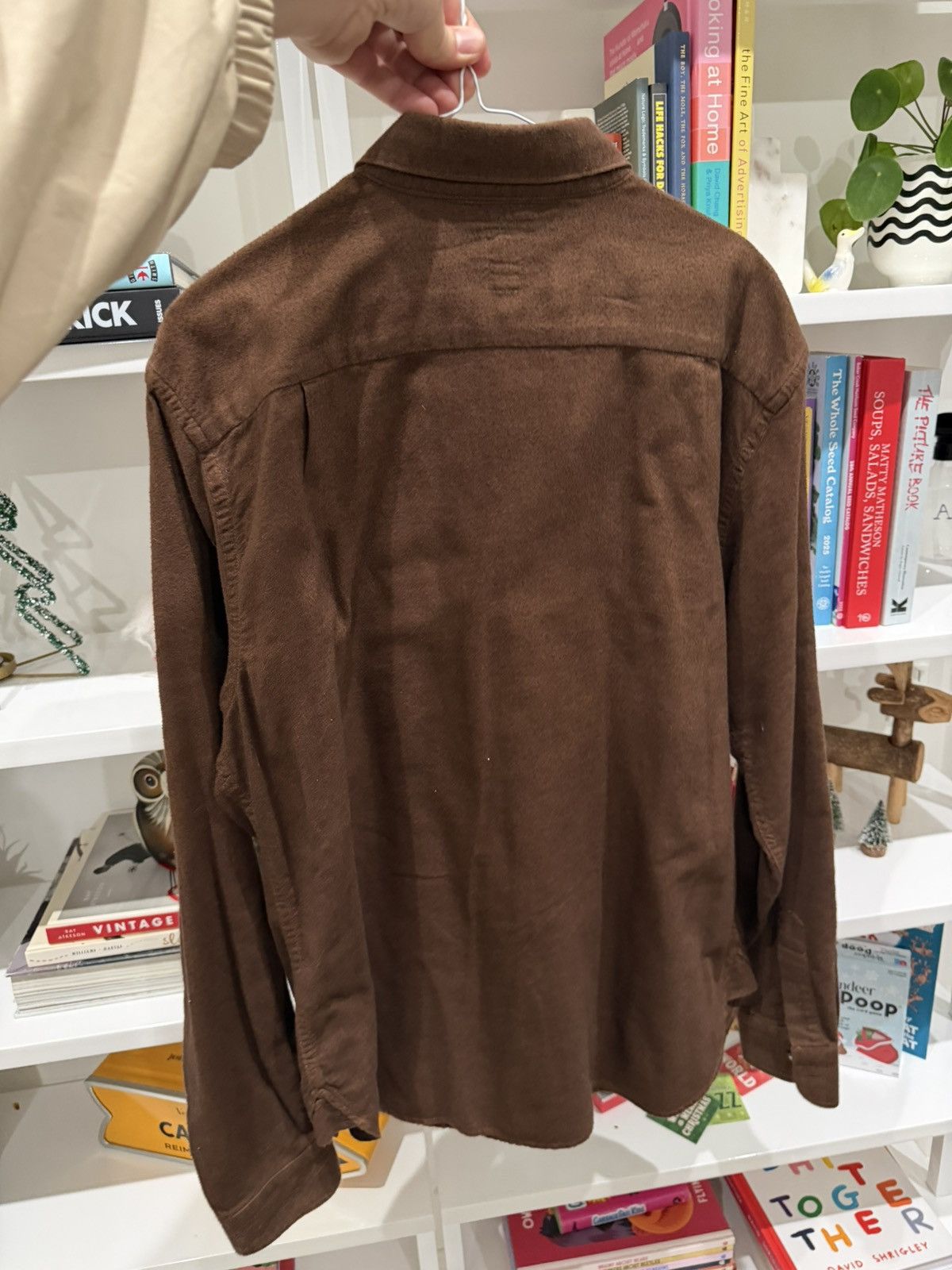 Hiroshi Kato Hiroshi Kato - The Ripper Shirt XL Brown Flannel Made in USA Size US XL / EU 56 / 4 - 2 Thumbnail