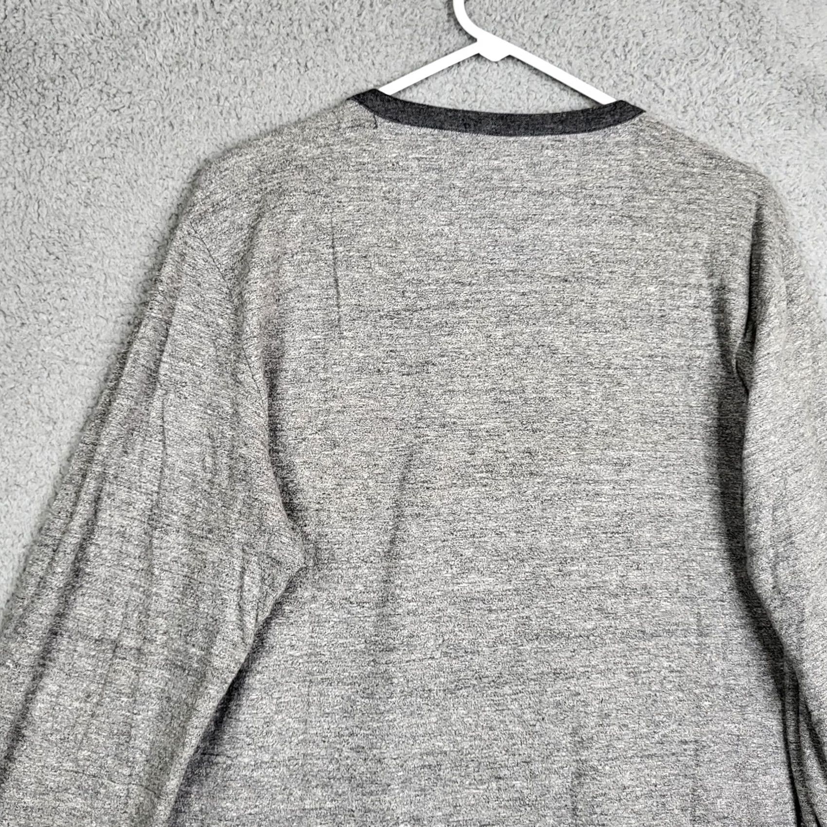 Grayers Grayers Men's Light grey cotton 1/4 button up Long sleeve Top Size L Shirt Men Gray Regular 1/4 Button Up Long Sleeve Cotton Grayers Shirt Mens L Gray Size US L / EU 52-54 / 3 - 7 Thumbnail