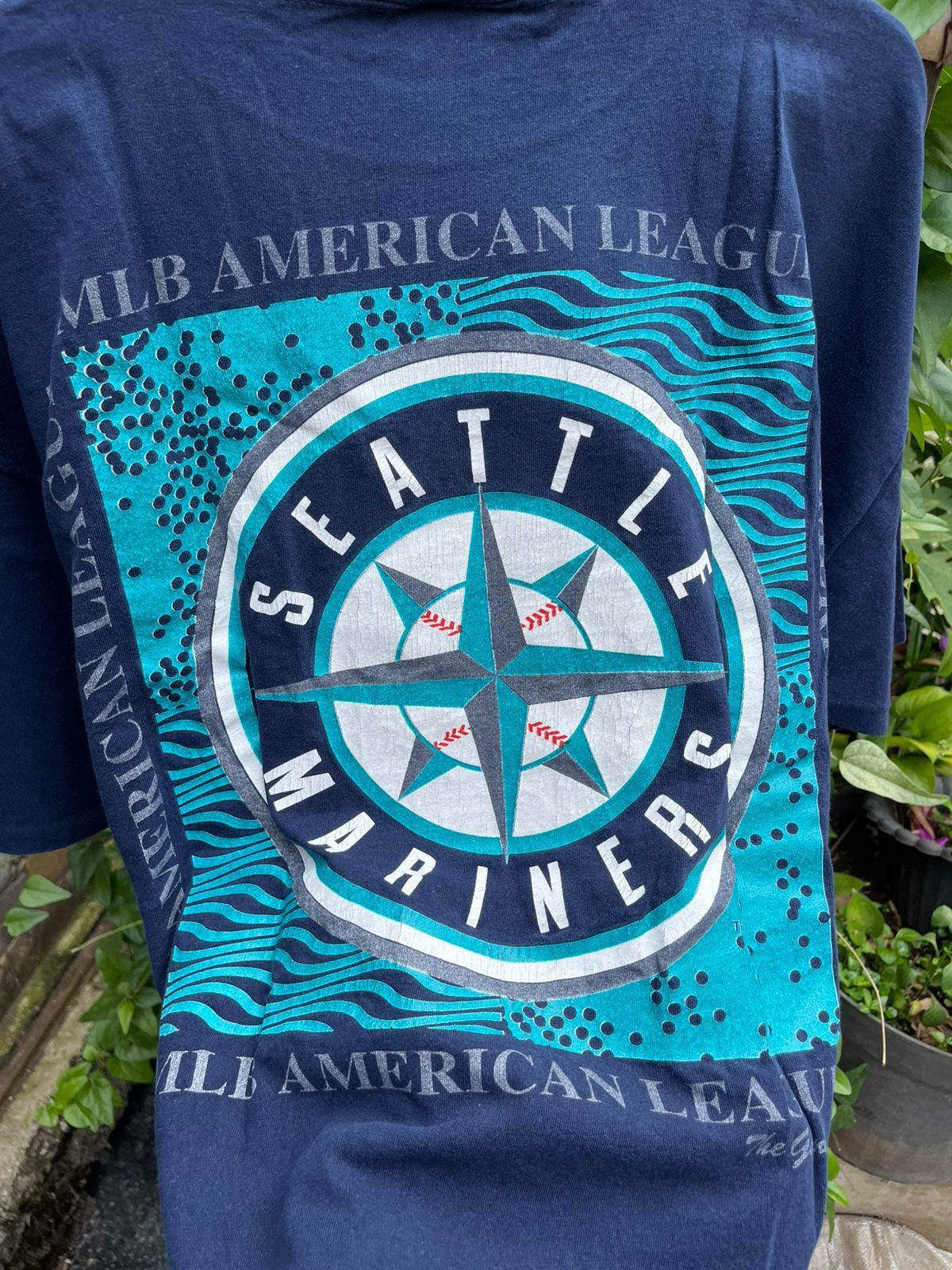 The Game The Game Seattle Mariners 1994 mlb tee tshirt Size US XL / EU 56 / 4 - 4 Thumbnail