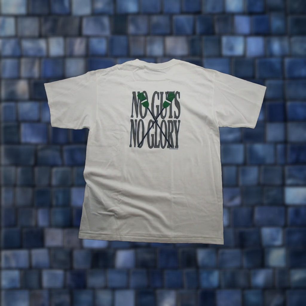 Vintage VTG 90s Forrestel Rowing Australia No Guts No Glory Single Stitch Shirt Size M Size US M / EU 48-50 / 2 - 1 Thumbnail