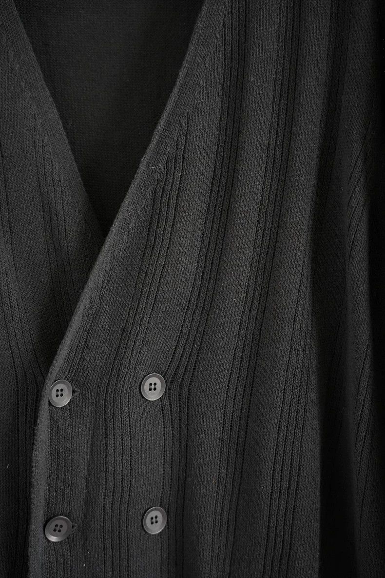 Yohji Yamamoto Yohji Yamamoto 21ss silk double-breasted sweater Size US L / EU 52-54 / 3 - 4 Thumbnail