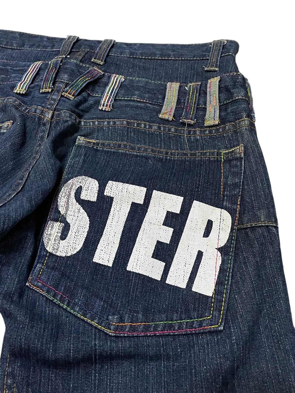 Japanese Brand Rimaster Japan Double Waist Loose Jeans Size US 32 / EU 48 - 18 Thumbnail