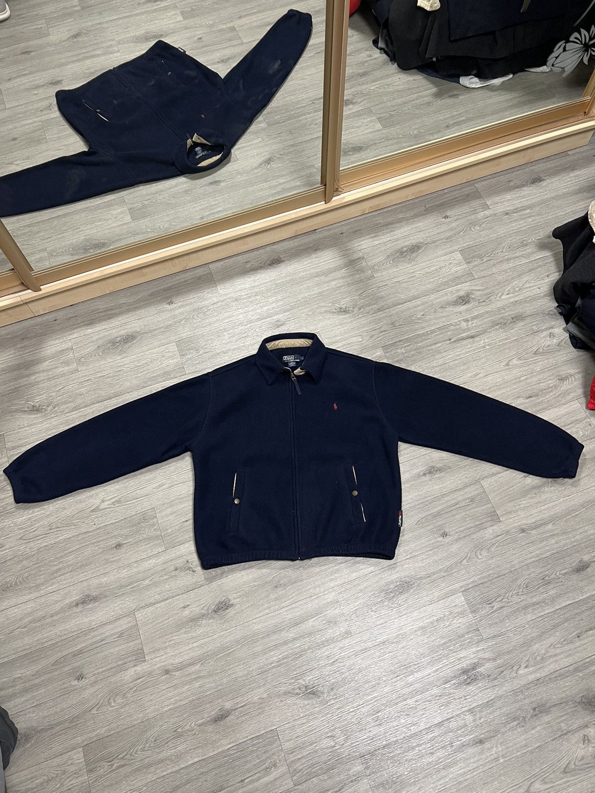 Vintage Polo Ralph Lauren vintage fleece jacket men’s size L Size US L / EU 52-54 / 3 - 2 Thumbnail