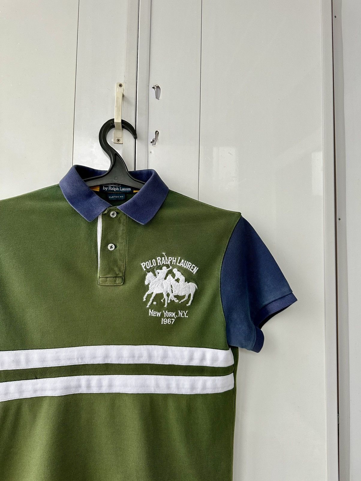 Polo Ralph Lauren Vintage Polo Ralph Lauren Green Polos Big Logo Size US S / EU 44-46 / 1 - 4 Thumbnail