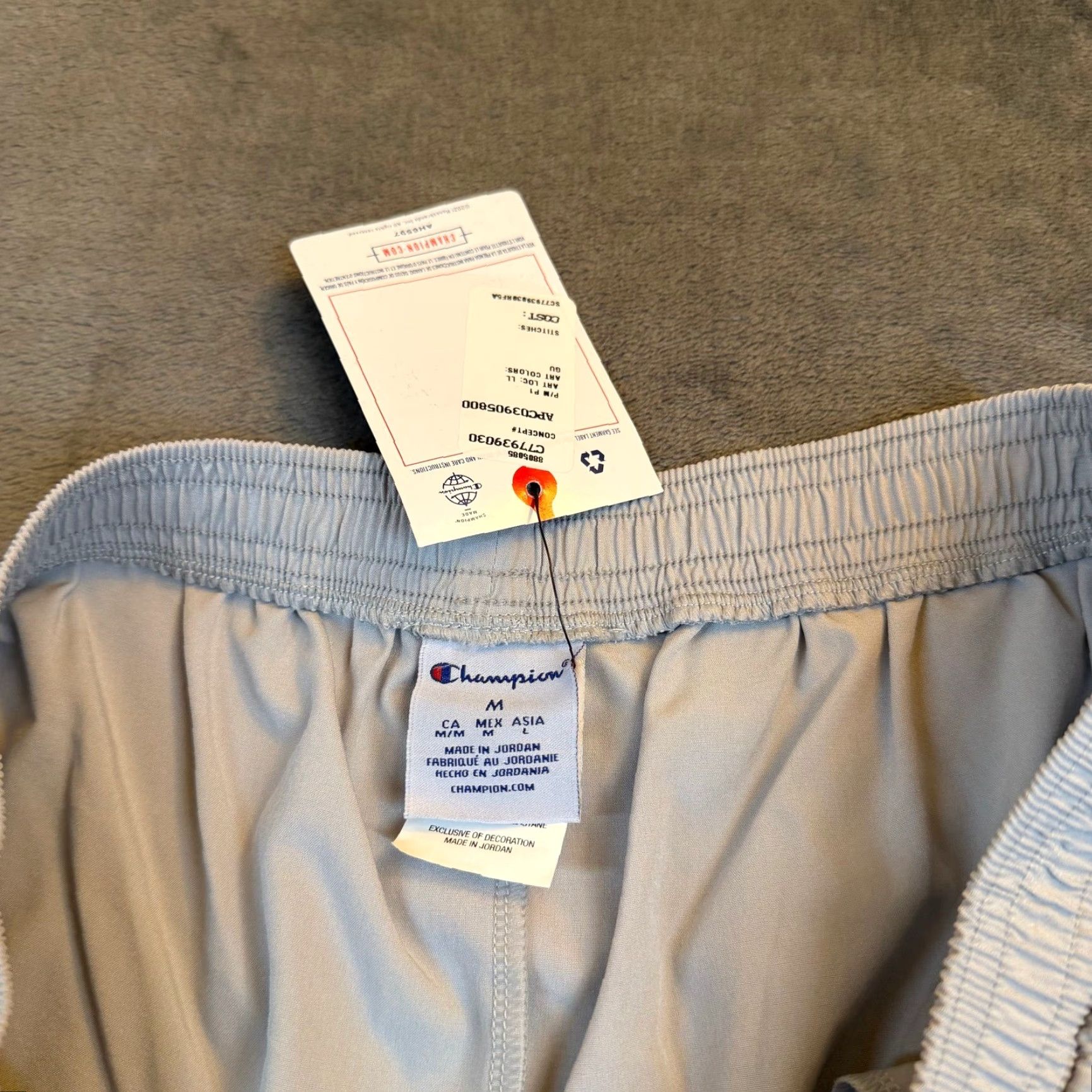 Champion Champion Atlantis Athletic Shorts Womens Medium Gray Dolphin Hem NWT Size 32" / US 10 / IT 46 - 3 Thumbnail