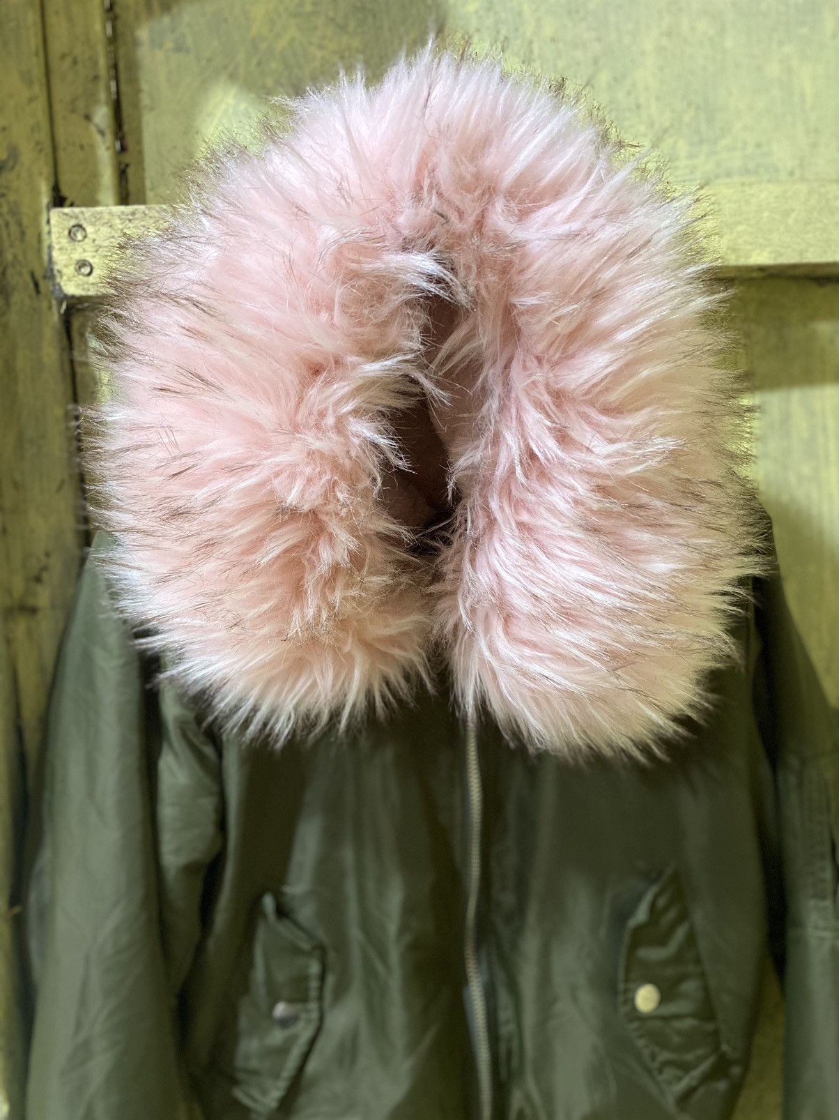 If Six Was Nine × Le Grande Bleu (L.G.B.) vintage Rare Fur jacket Size US S / EU 44-46 / 1 - 2 Thumbnail