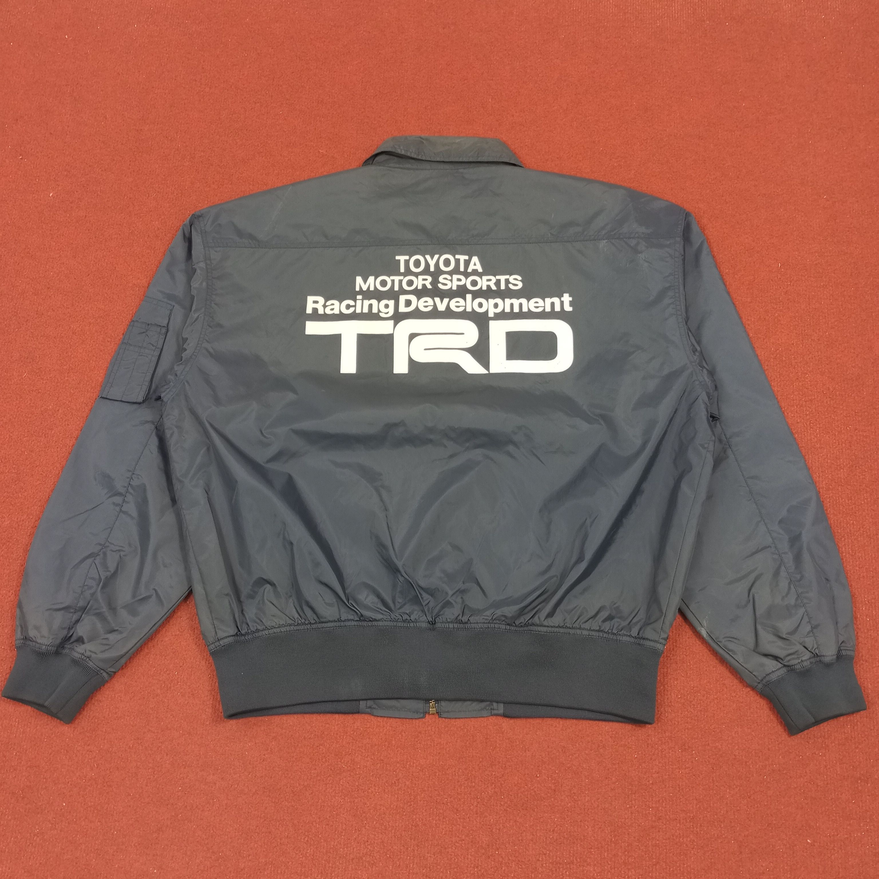 Vintage TRD Toyota Motorsports Racing Workwear Style Jacket Size US XL / EU 56 / 4 - 1 Thumbnail