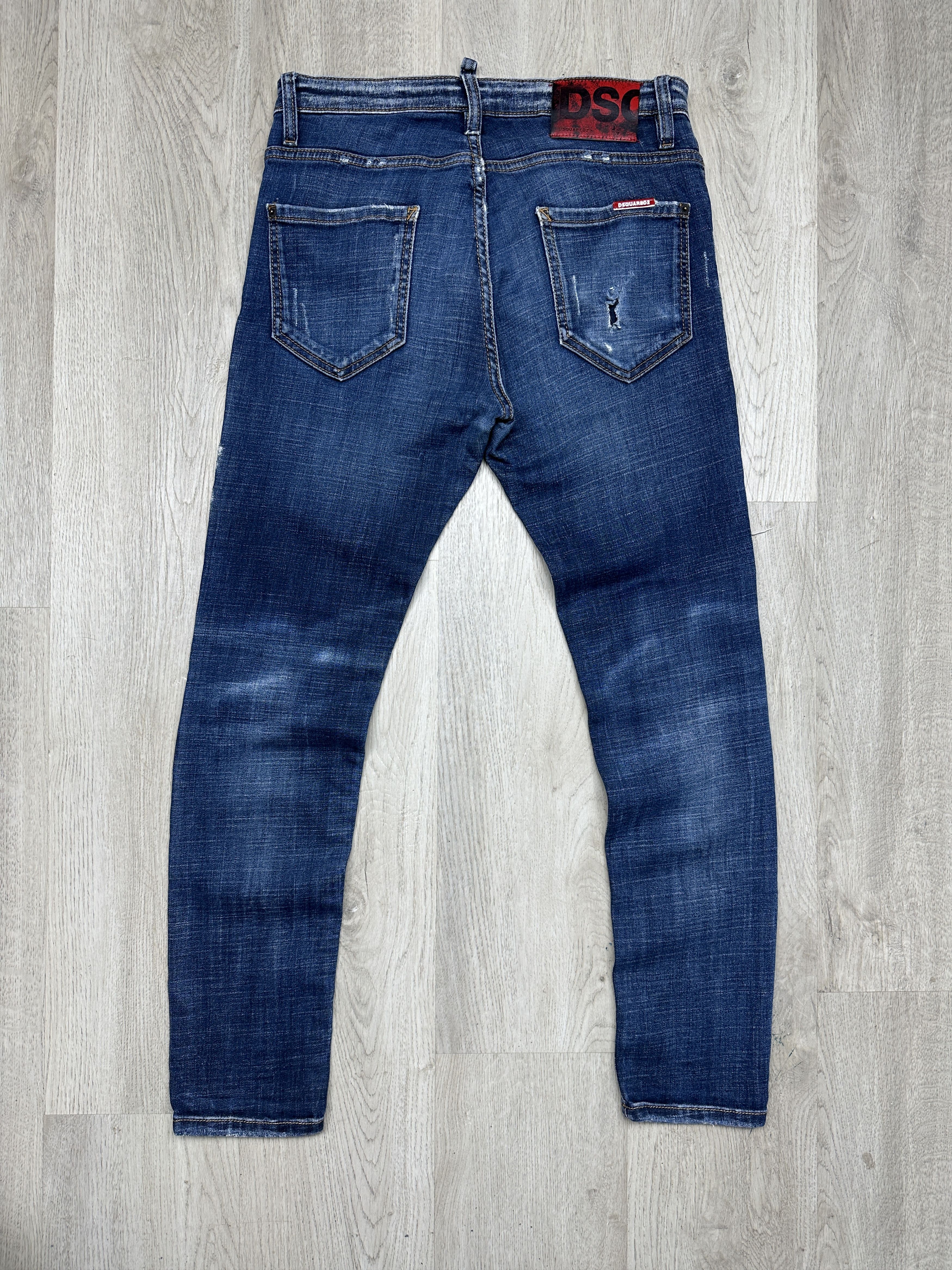 Dsquared2 Dsquared2 Tidy Biker Mens Denim Pants Jeans Size US 28 / EU 44 - 7 Thumbnail