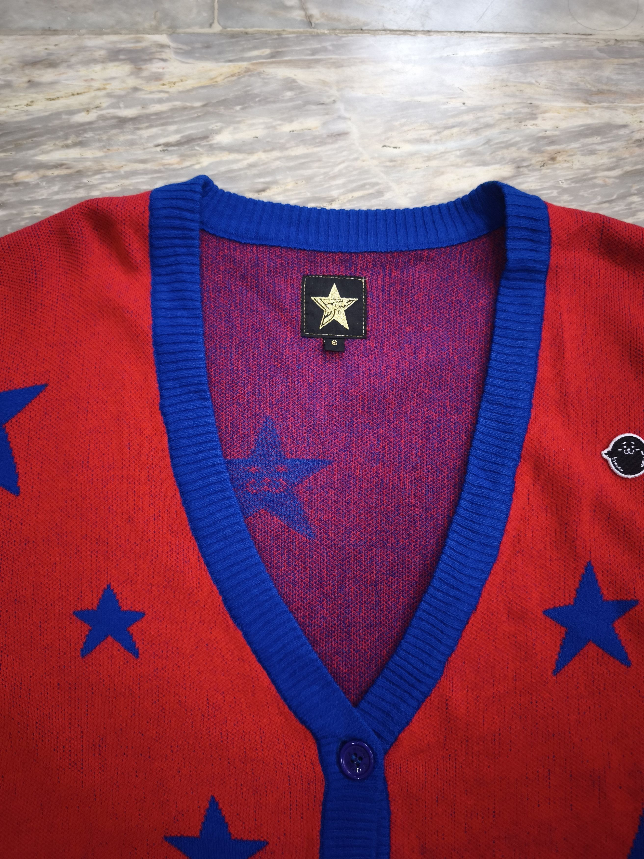20471120 90's Hyoma Star Cardigan Size S / US 4 / IT 40 - 4 Thumbnail
