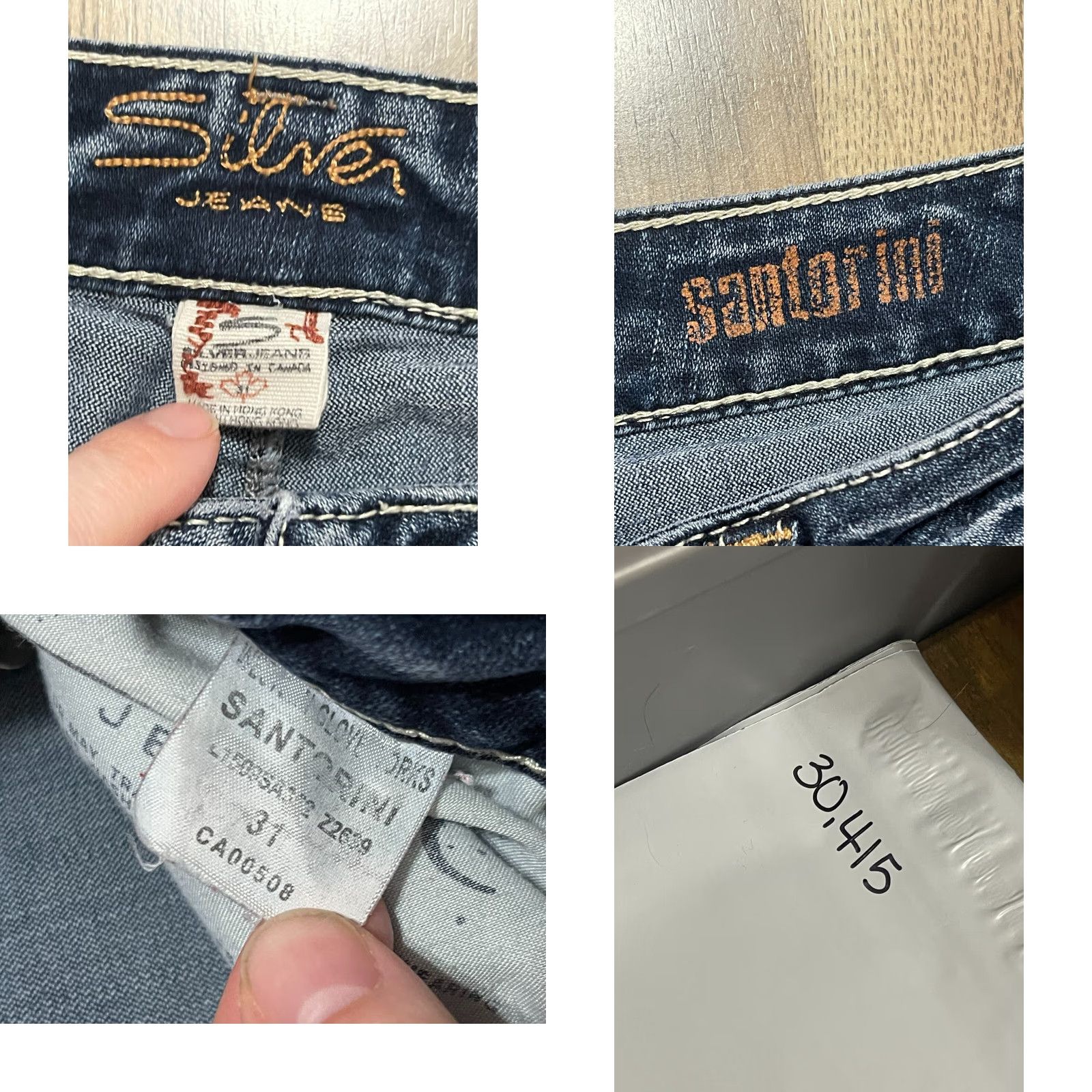 Silver Jeans Co. VINTAGE? No. Size 24" / US 00 / IT 34 - 8 Thumbnail