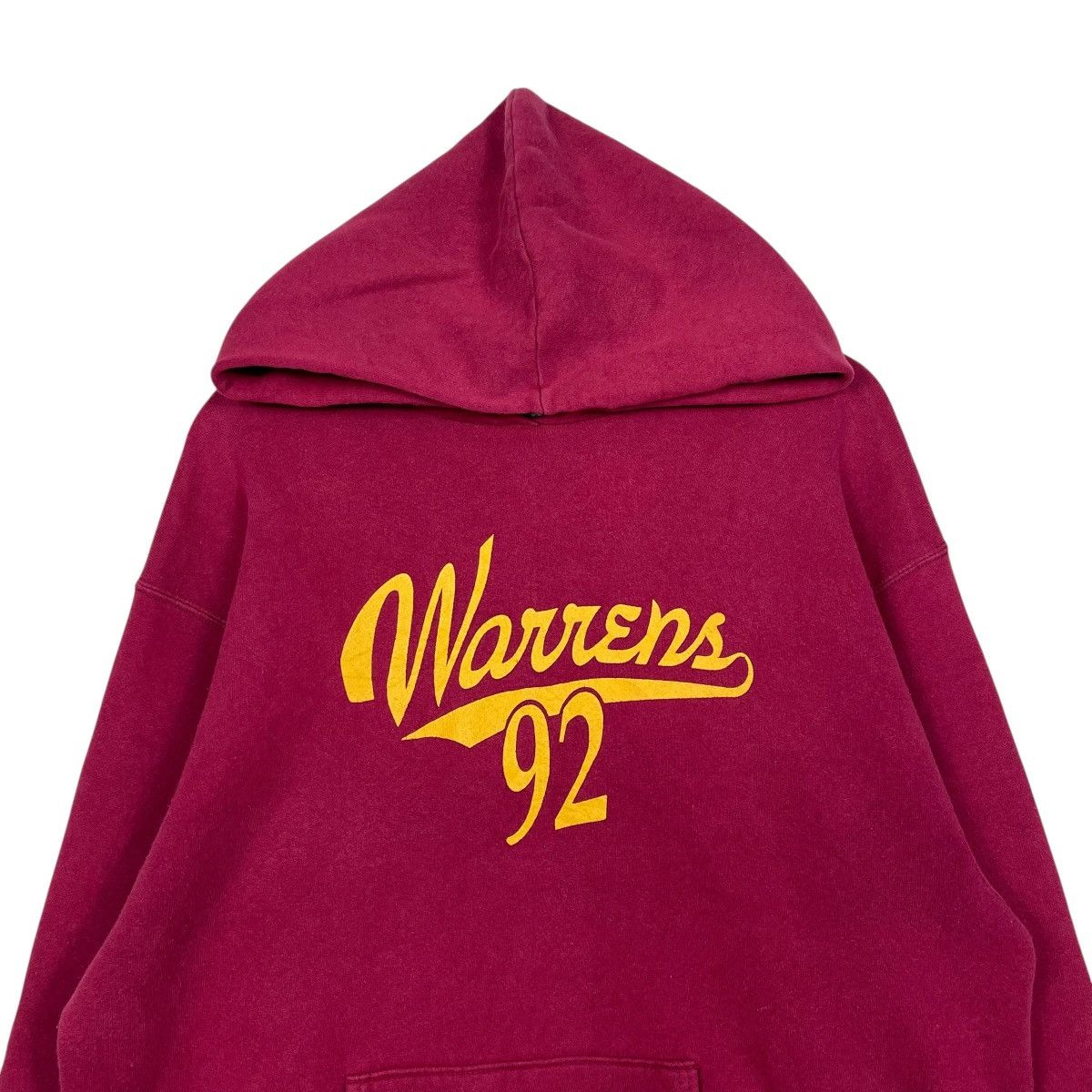 Fruit Of The Loom Vintage 90s Wovens 92 Pullover Hoodie Size US L / EU 52-54 / 3 - 2 Thumbnail